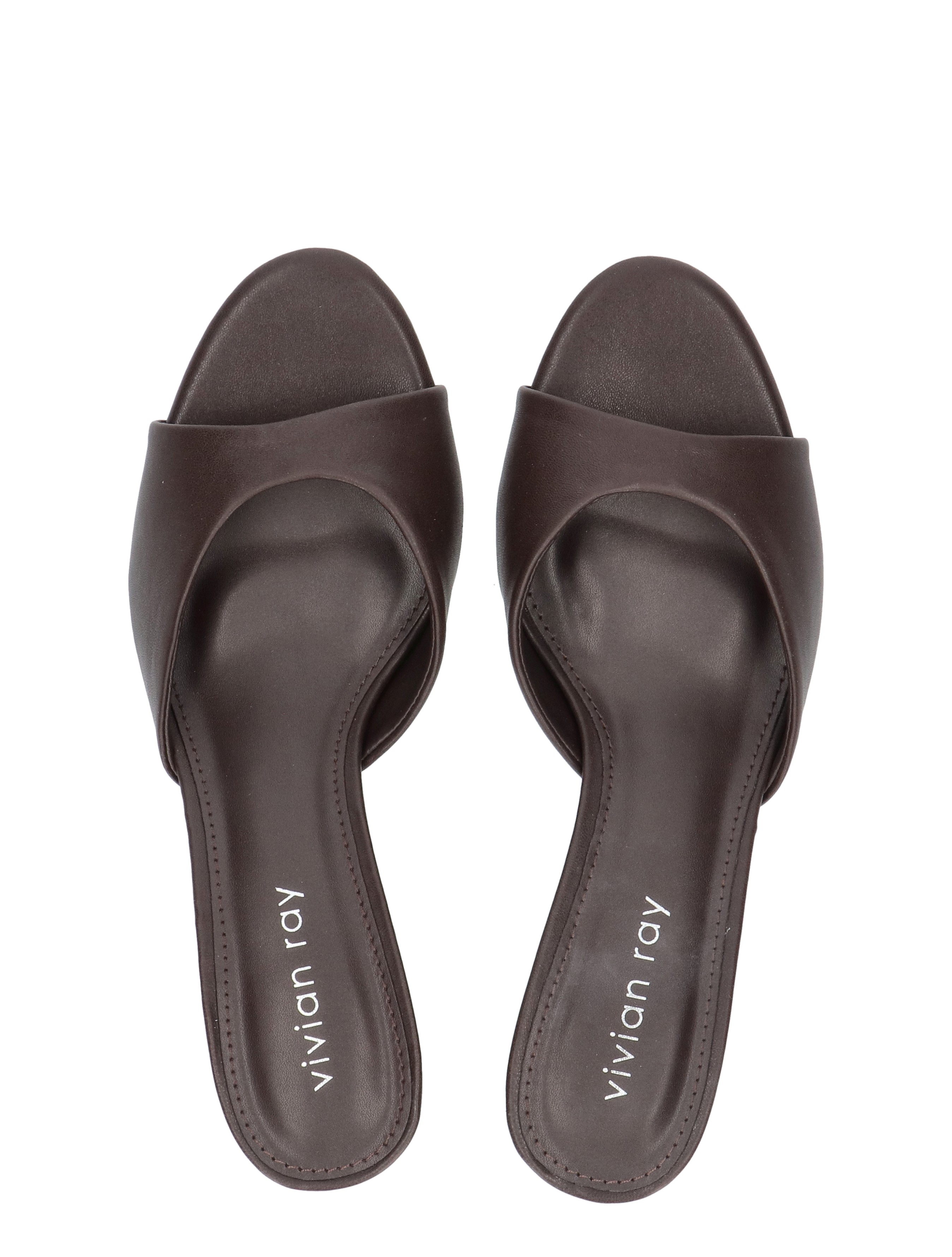 Vivian Ray - Ziva 2615018 D.Brown - Dames - Sandalettes - 50208_22_7