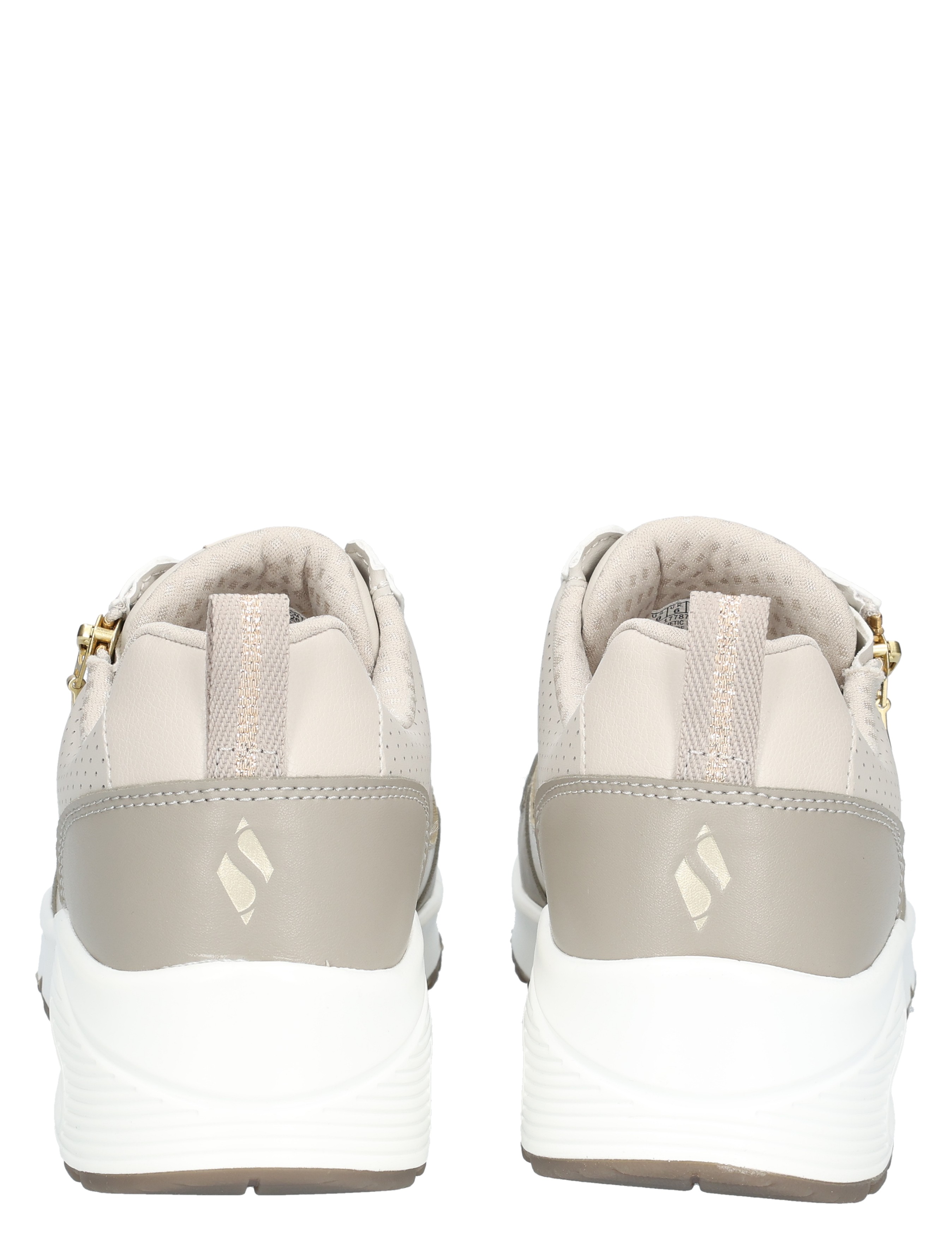 Skechers - Uno Zip 167988 Taupe - Sneakers - Dames - Lage Sneakers - 48193_77_6