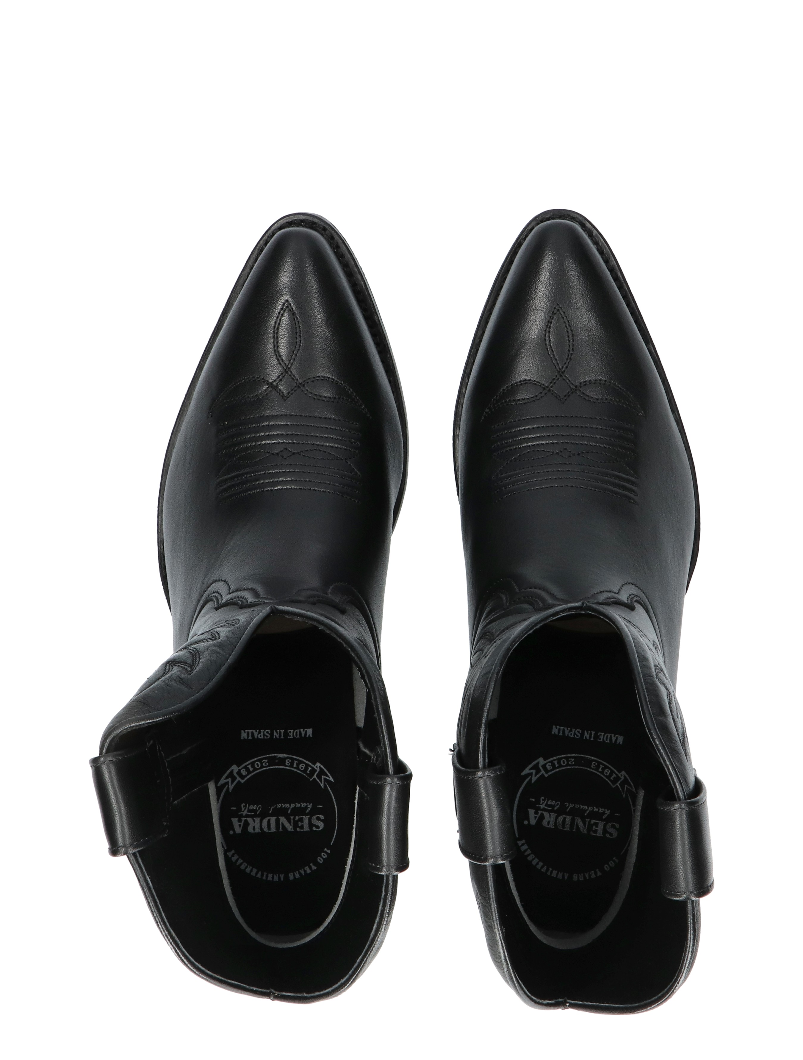 Sendra - 18651 Rosmy Flex Salvaje Negro - Dames - Boots - Cowboylaarzen - 45949_11_7