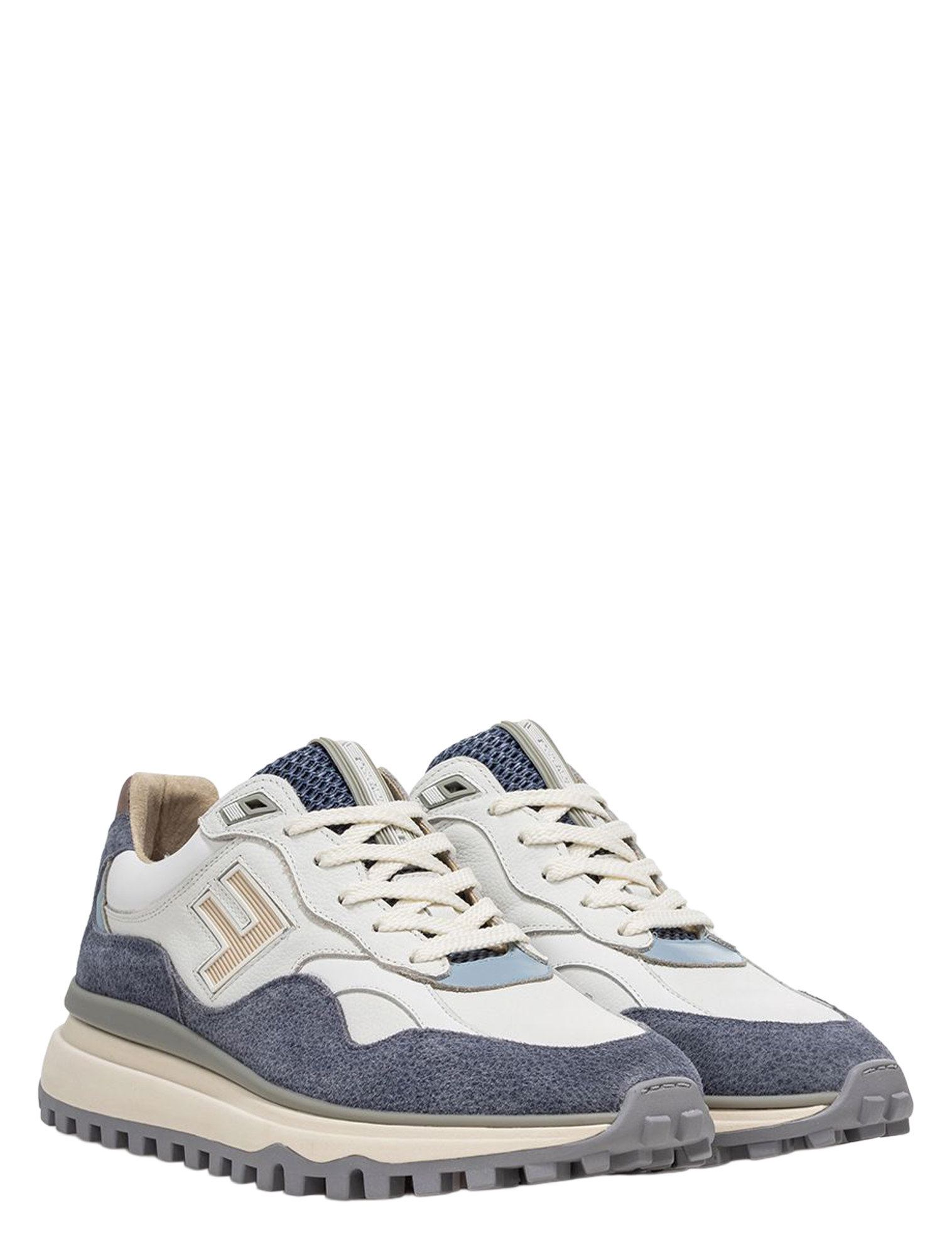 Floris van Bommel - De Gripper 10238 01.17 Blue G+Wijdte - Heren - Lage Sneakers - Sneakers - 51437_38_2