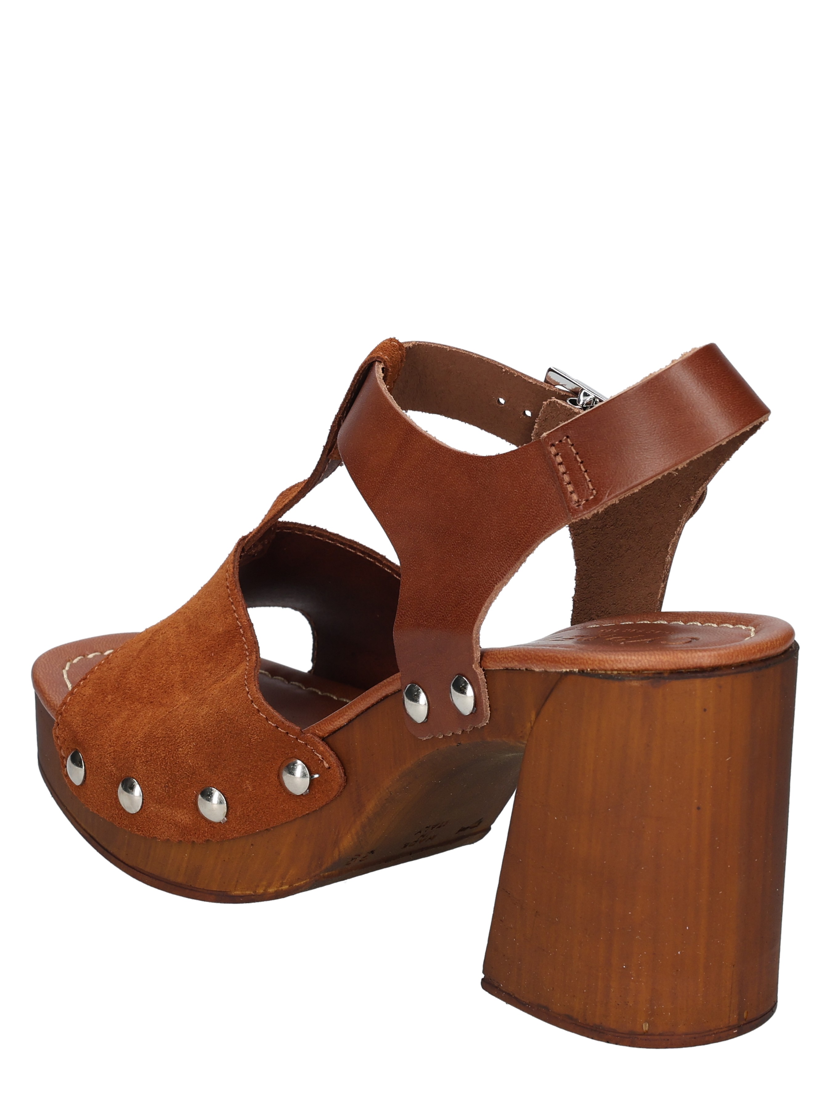 Cypres - Zarita 2610710 Suede Brown - Dames - Sandalettes - 50311_22_4