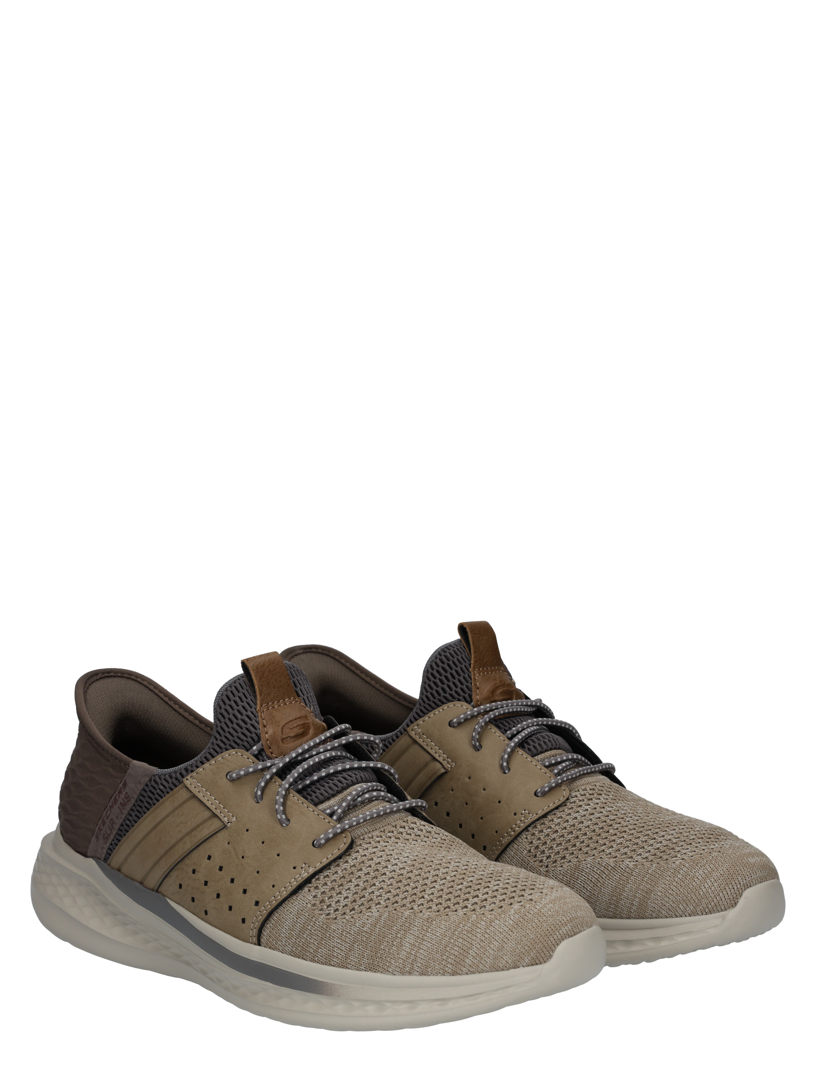 Skechers - 210811 Taupe - Heren - Veterschoenen - Casual Veterschoenen - 46715_77_6