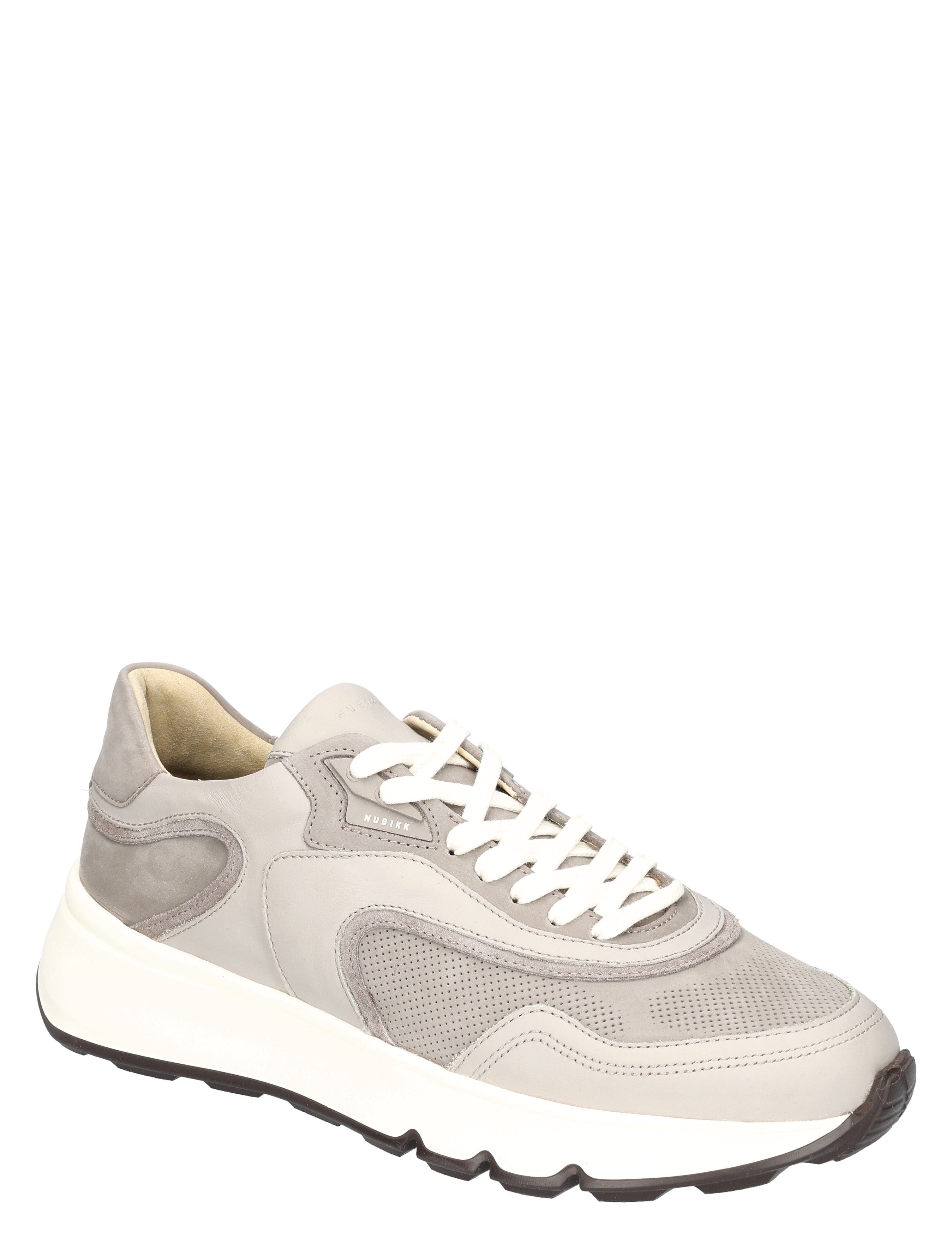 Nubikk - Luca Noa Men Grey Nubuck - Heren - Lage Sneakers - Sneakers - 51035_99_3