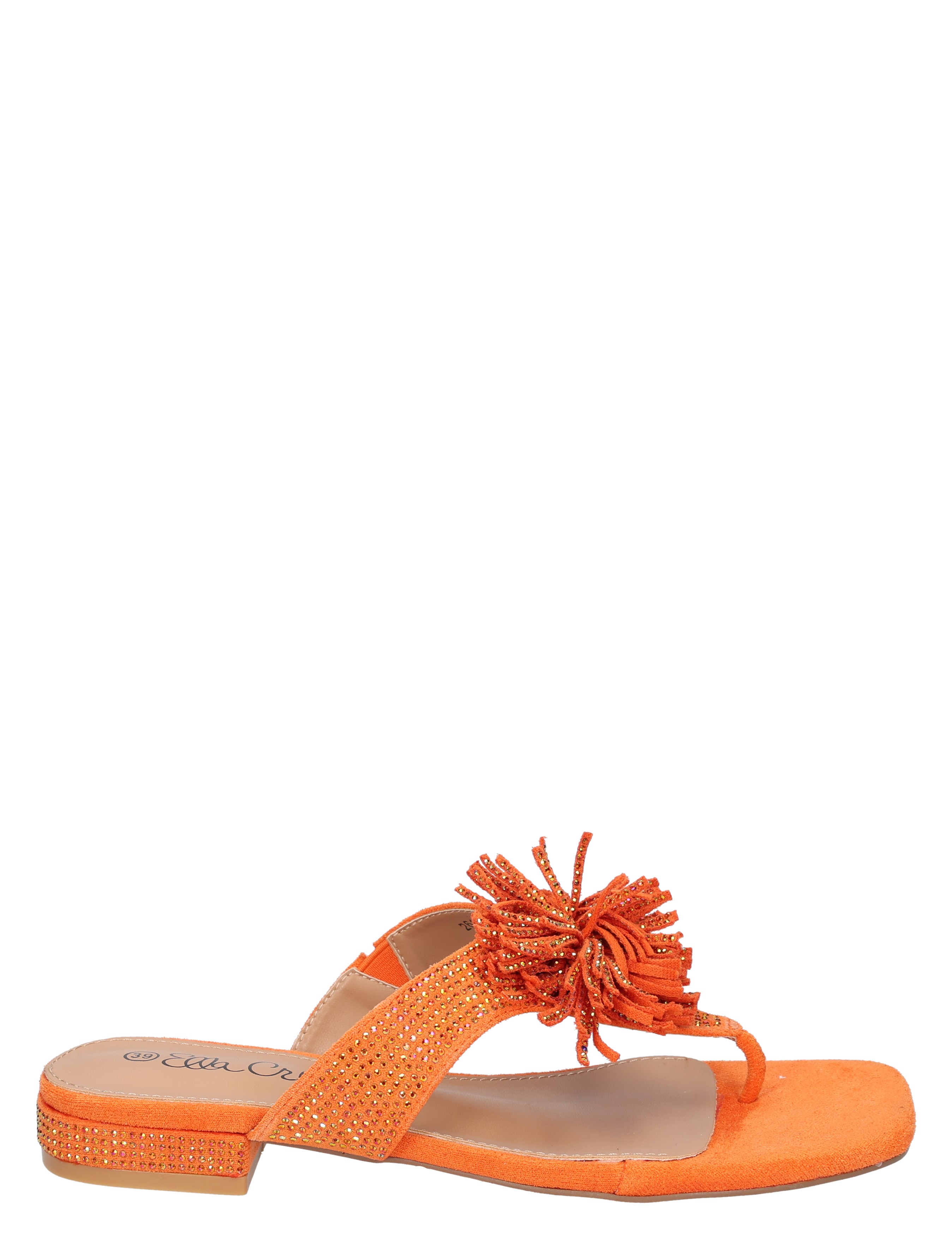 Ella Cruz - Zhoe 2615343 Orange - Dames - Slippers - 50223_45_1