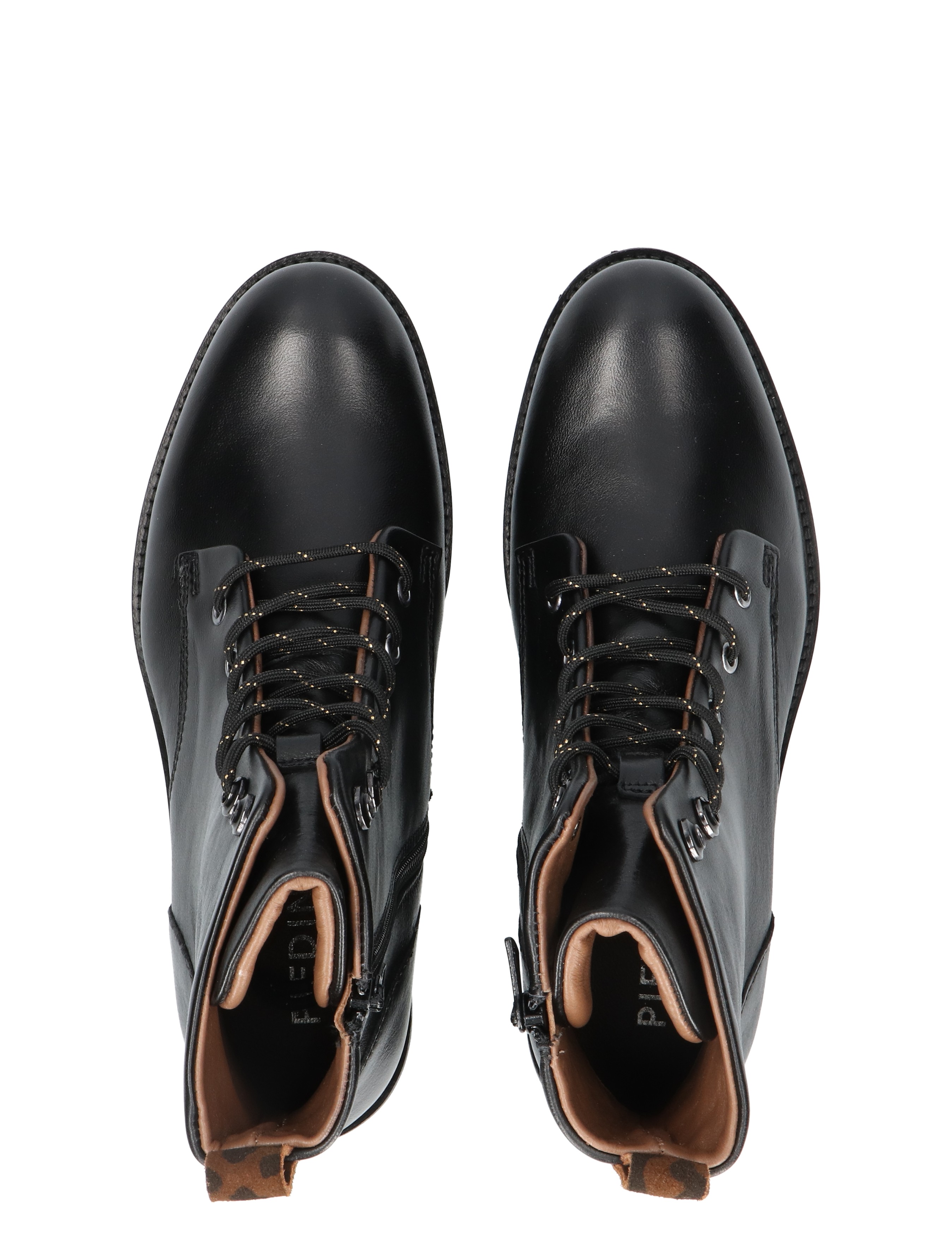 Piedi Nudi - Gwen 01.01 Black G-Wijdte - Dames - Boots - Veter Boots - 49137_11_7