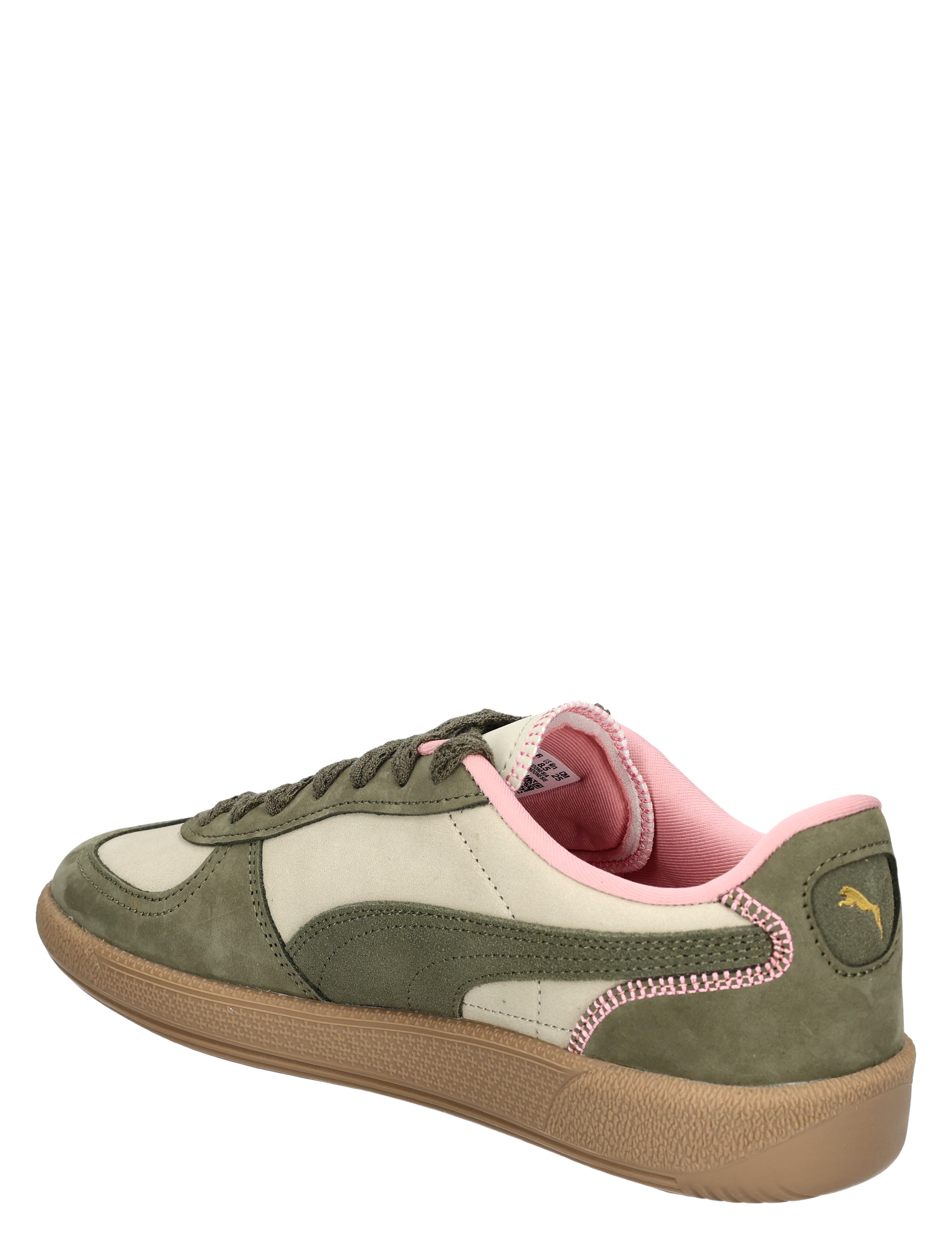 Puma - Palermo Lux 405493 01 Pebble Gray Loden Gr - Dames - Sneakers - Lage Sneakers - 49700_67_4