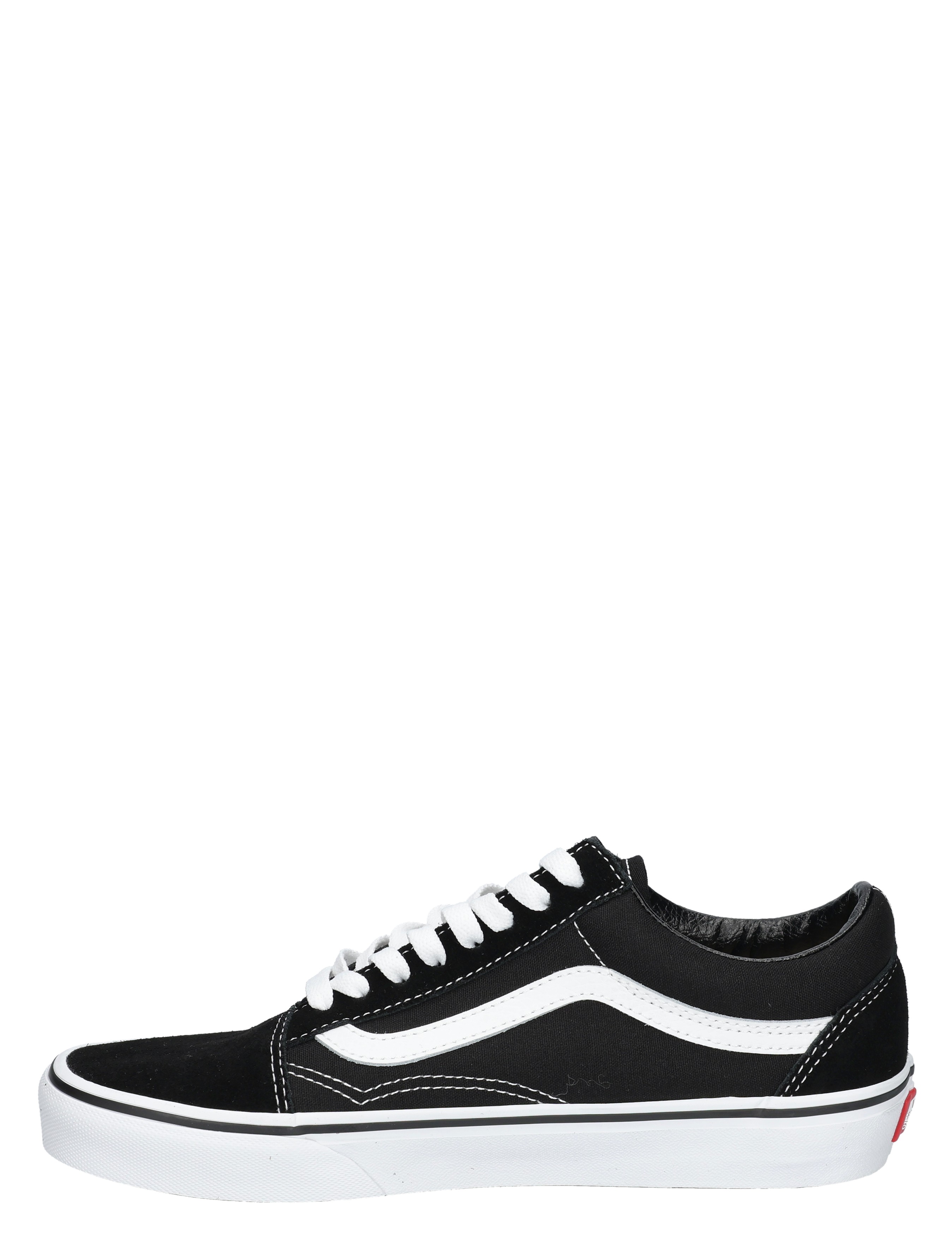 Vans - Old Skool VN000D3H Y281 Black White - Dames - Sneakers - Lage Sneakers - 49794_18_2