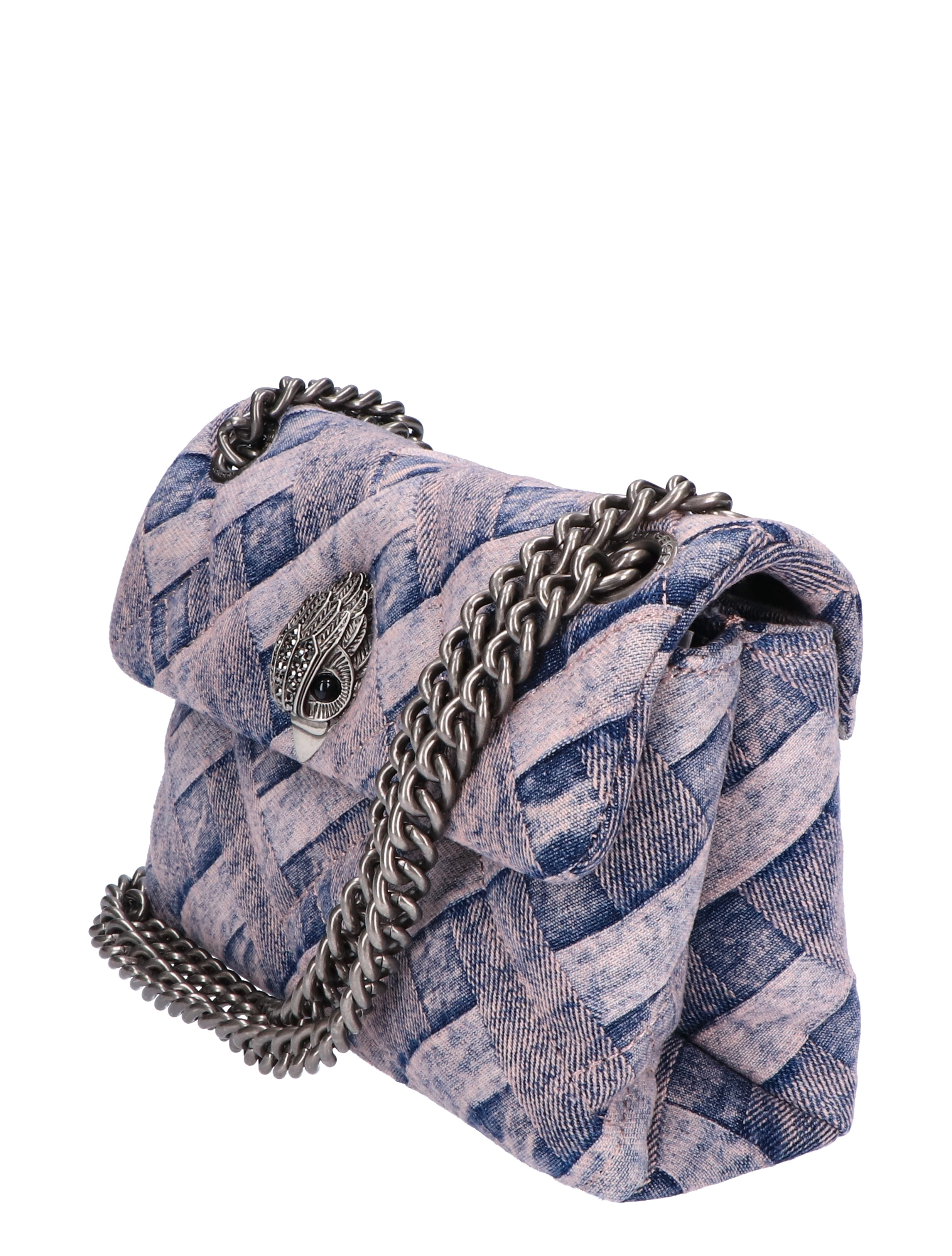 Kurt Geiger - Mini Kensington Soft Pink Combo - Dames - Schoudertassen - 46422_34_3