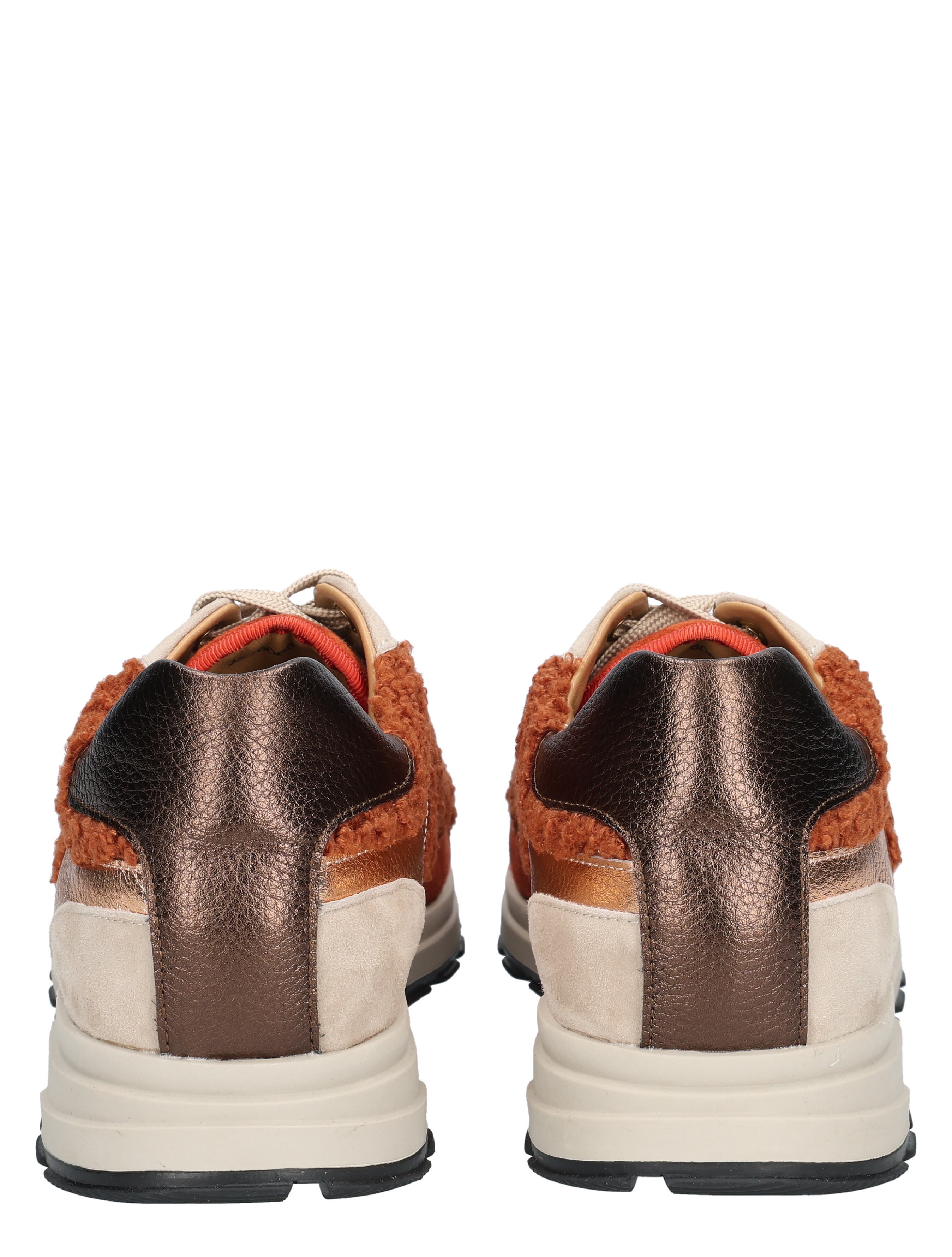 Rapid Soul - Yelda 2546068 Brownish Red Champagne - Dames - Veterschoenen - Casual Veterschoenen - 49473_22_6