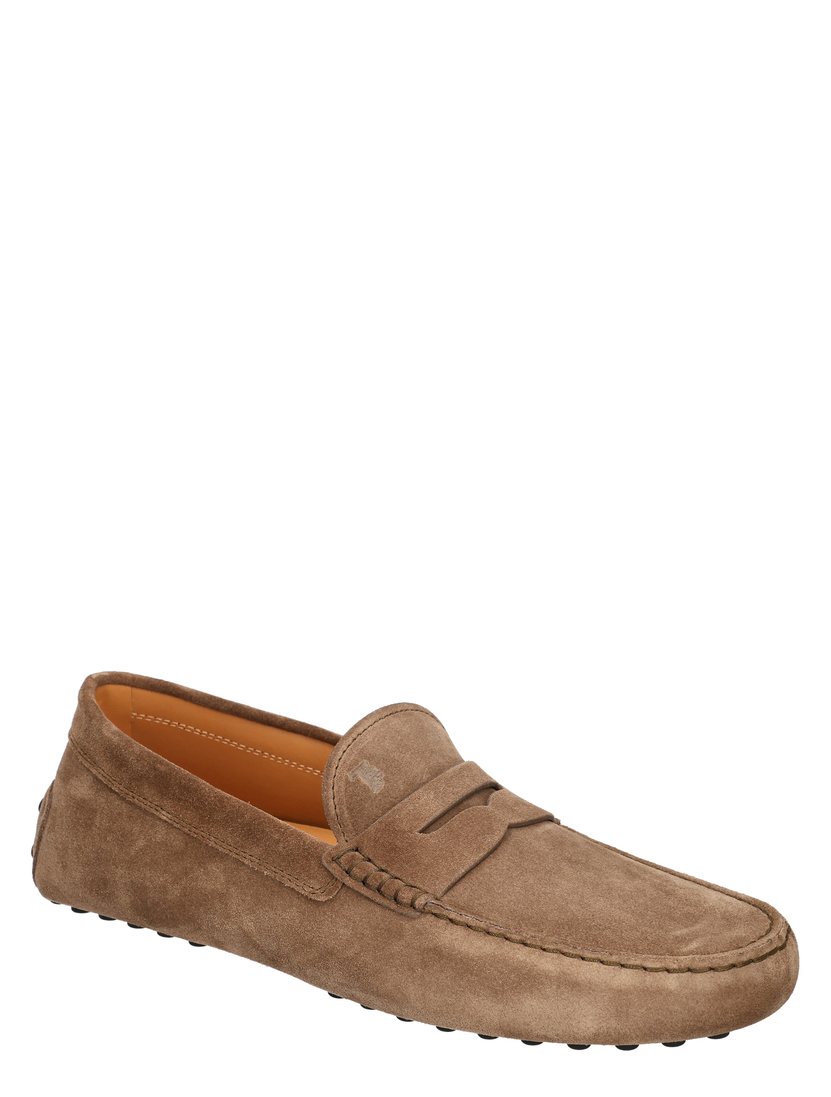Tods - Gommino in Suede S818 Brown - Heren - Loafers - 49664_22_3
