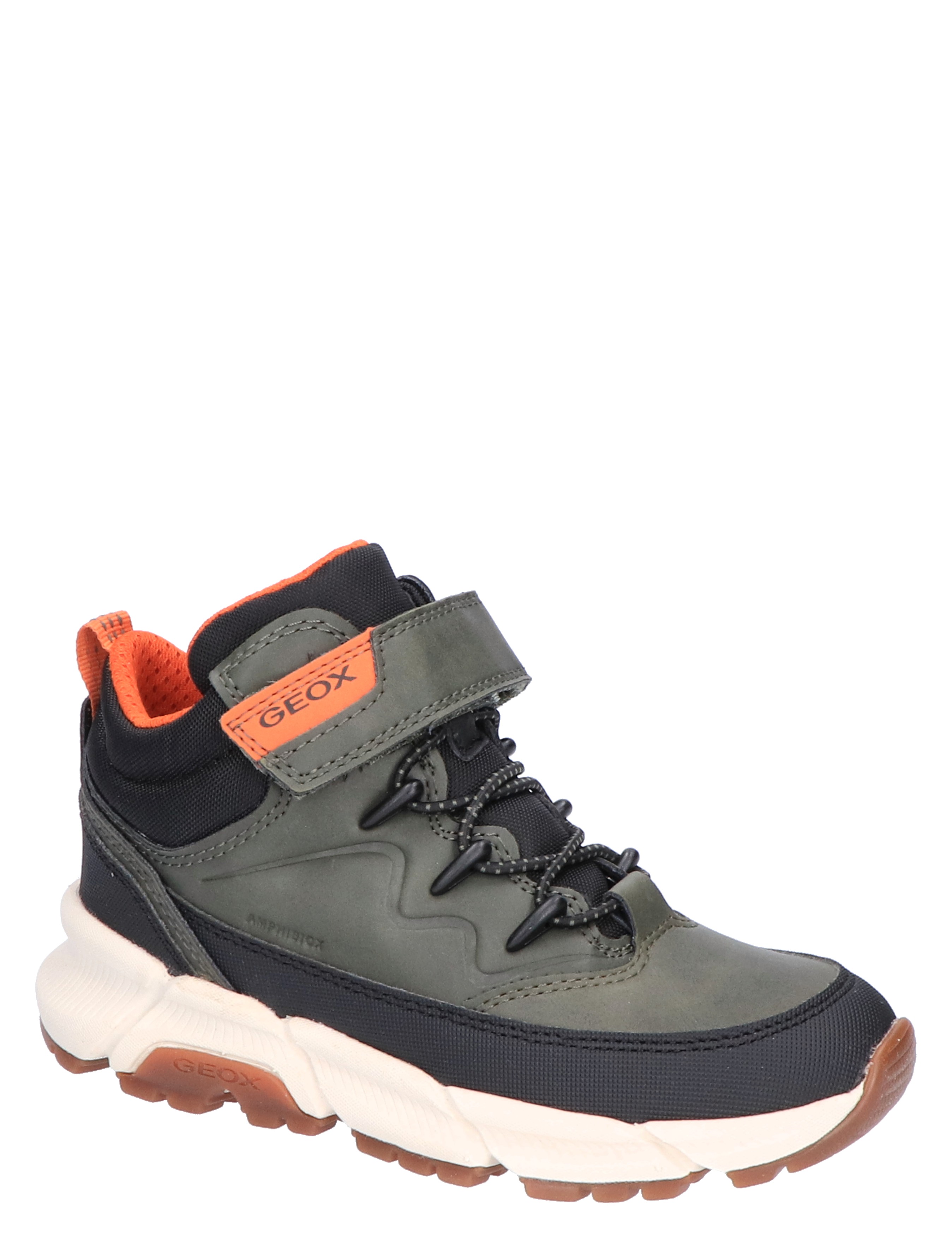 Geox - Flexiper Plus ABX Military Orange - Meisjes - Jongens - Veter Boots - Boots - Boots - Veter Boots - 45410_66_3