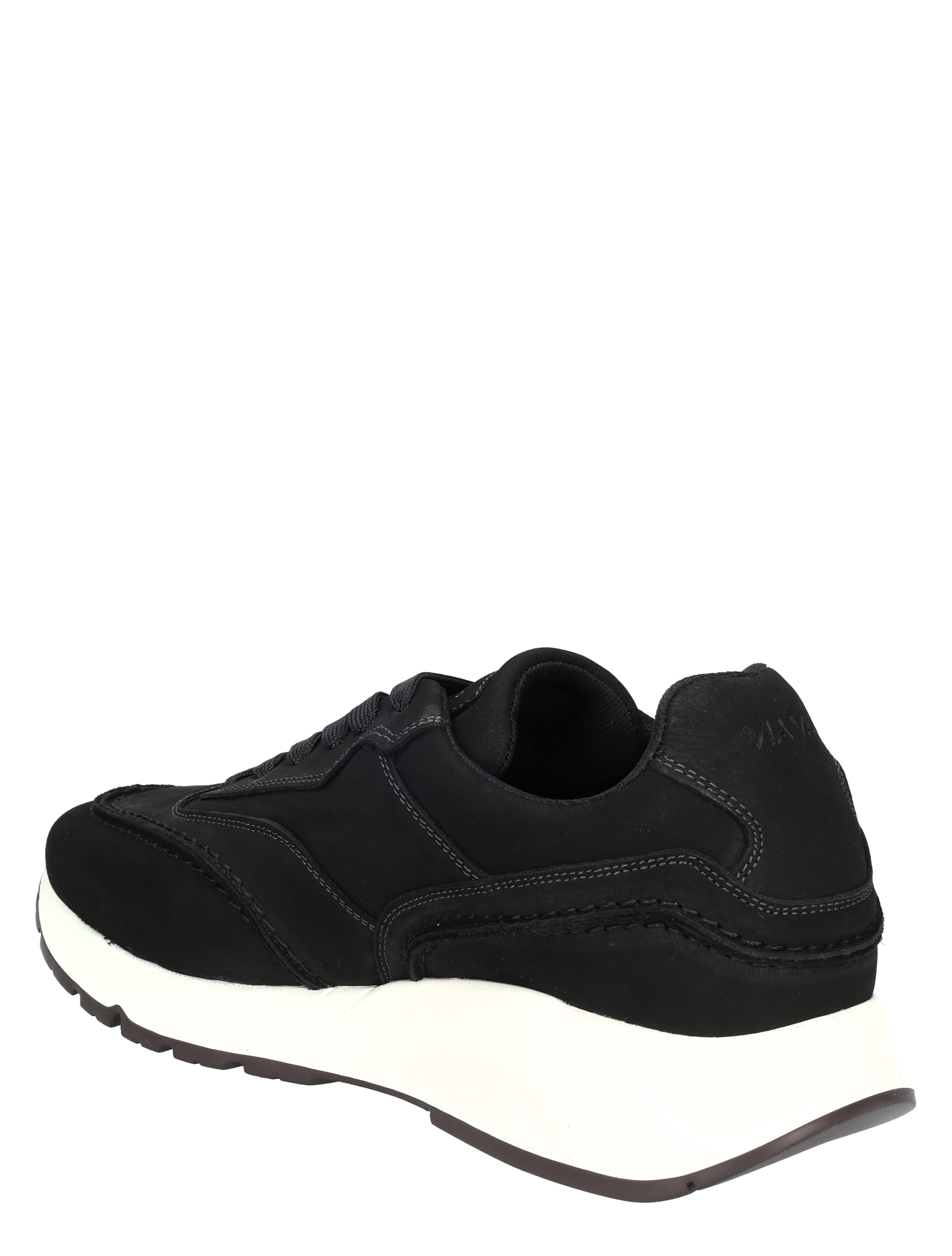 sneaker, zwart, athletisch, zachte-foam-zool, lifestyle-schoen