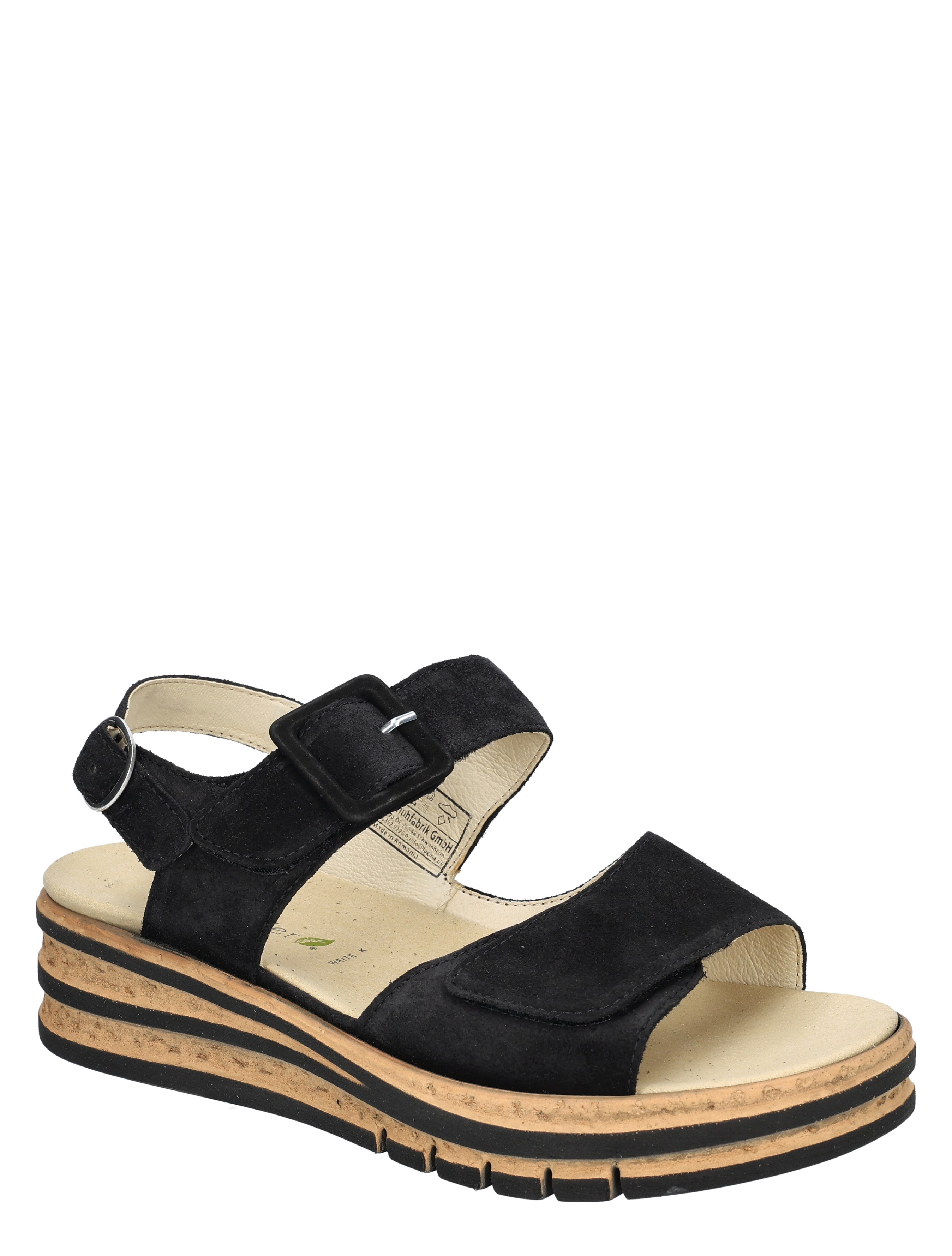 Waldlaufer - 677001 195 001 Order Schwarz - Dames - Sandalen - 50391_11_3