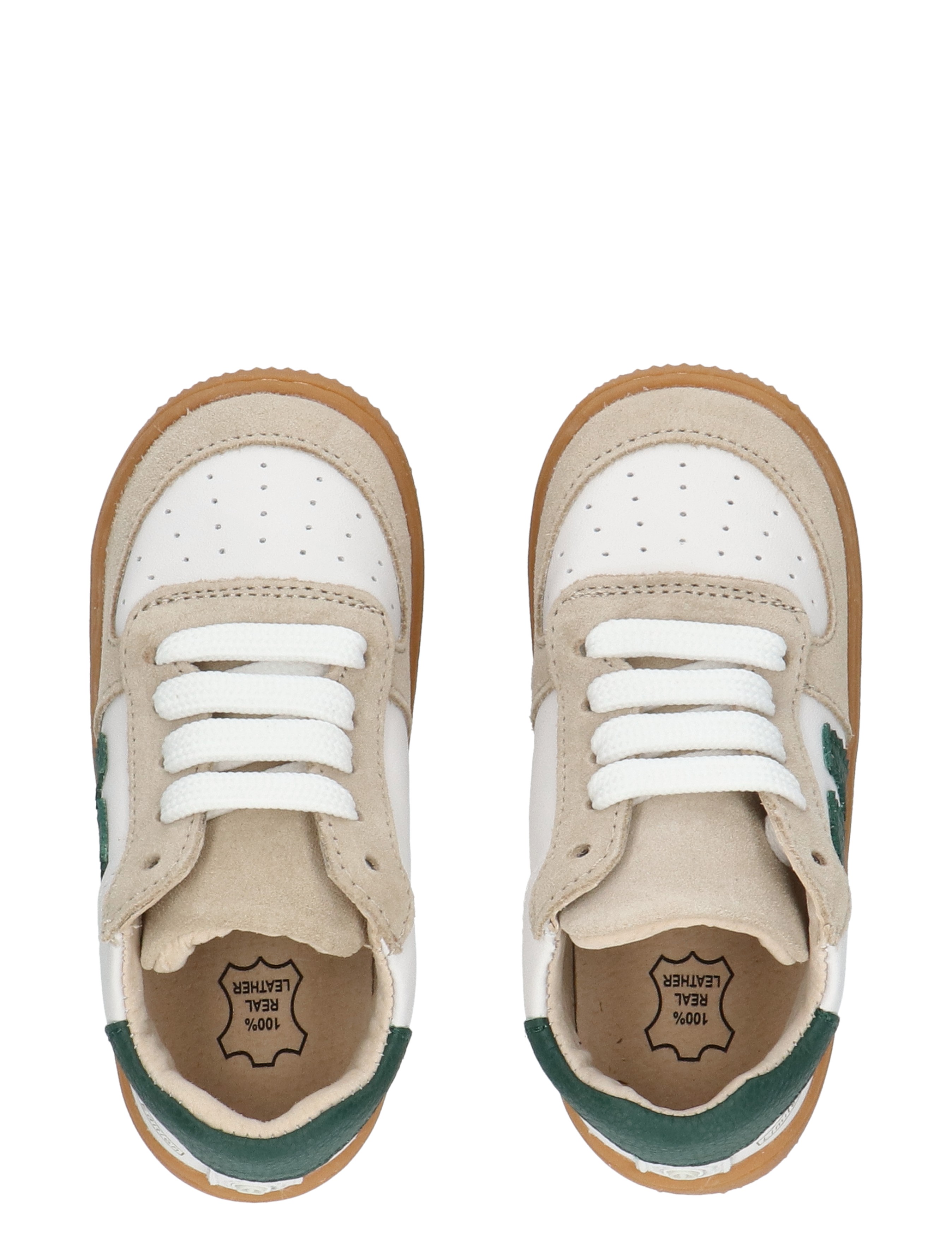 Shoesme - BN26S002 A Beige Green - Jongens - Babyshoenen - 50556_86_7