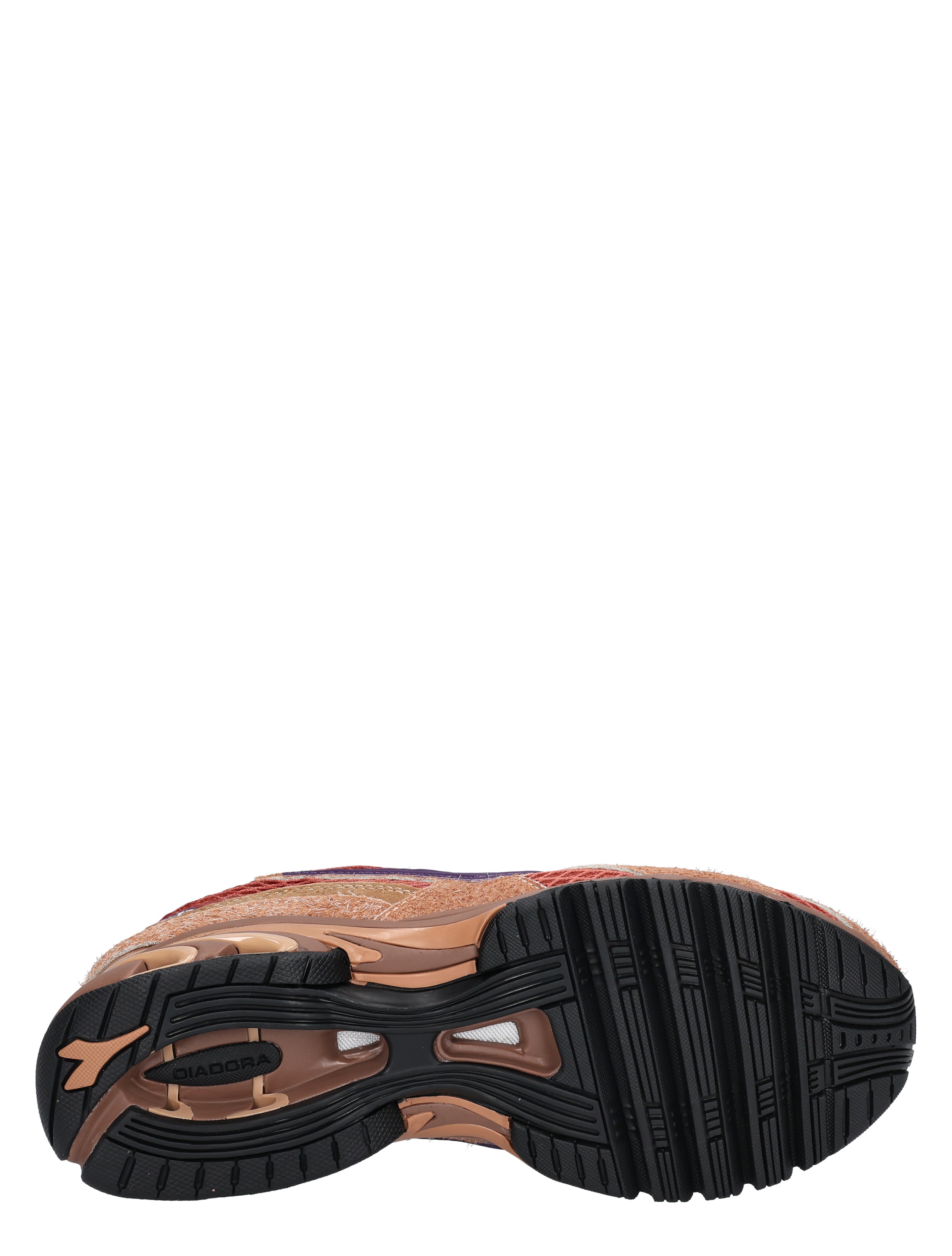 sneaker, hollow sole, brown sole, rubber tread, athletic shoe