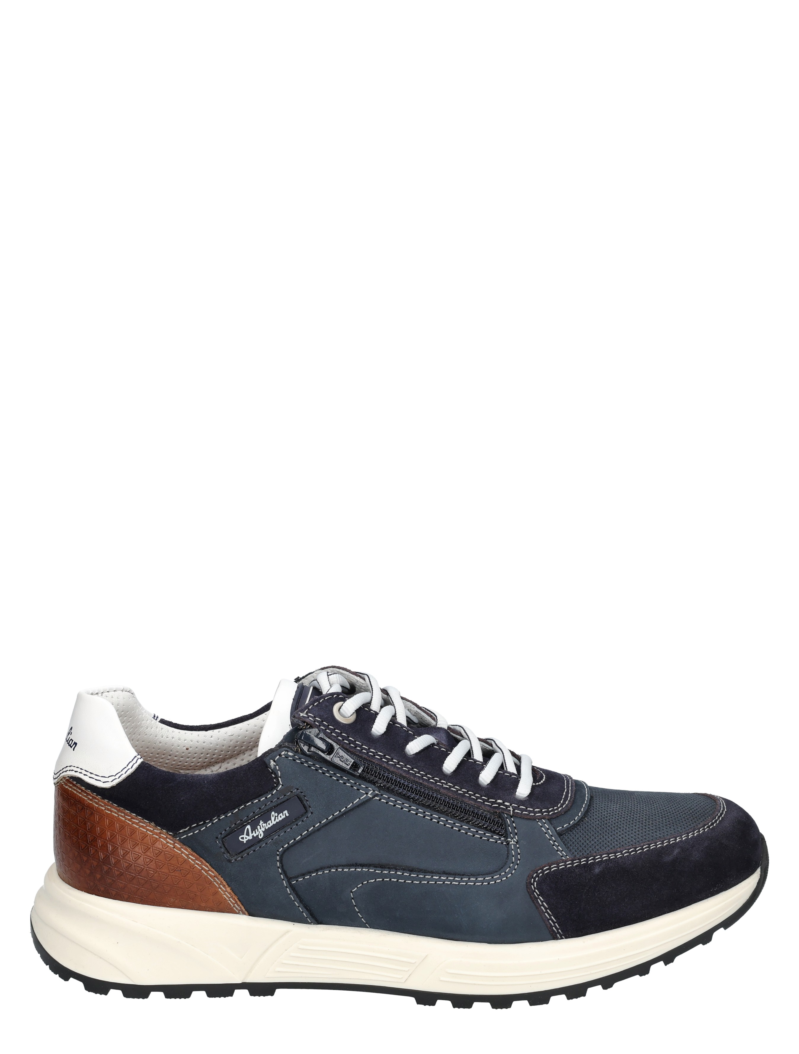 Australian - Discover 15.1686.01.SKV Blue Tan White - Heren - Veterschoenen - Casual Veterschoenen - 50778_33_1