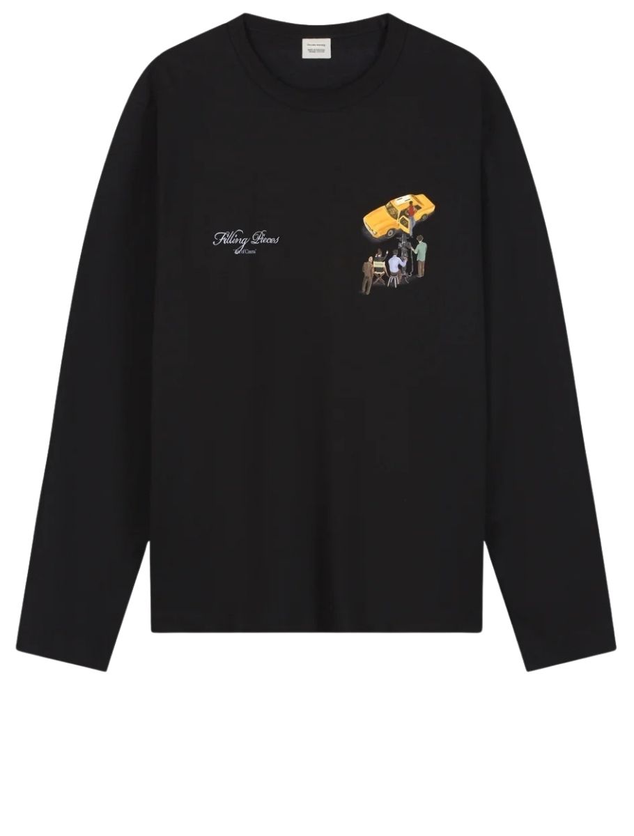 Filling Pieces - Longsleeve Filmset Black - Heren - T-Shirts & Polos - 51536_11_2