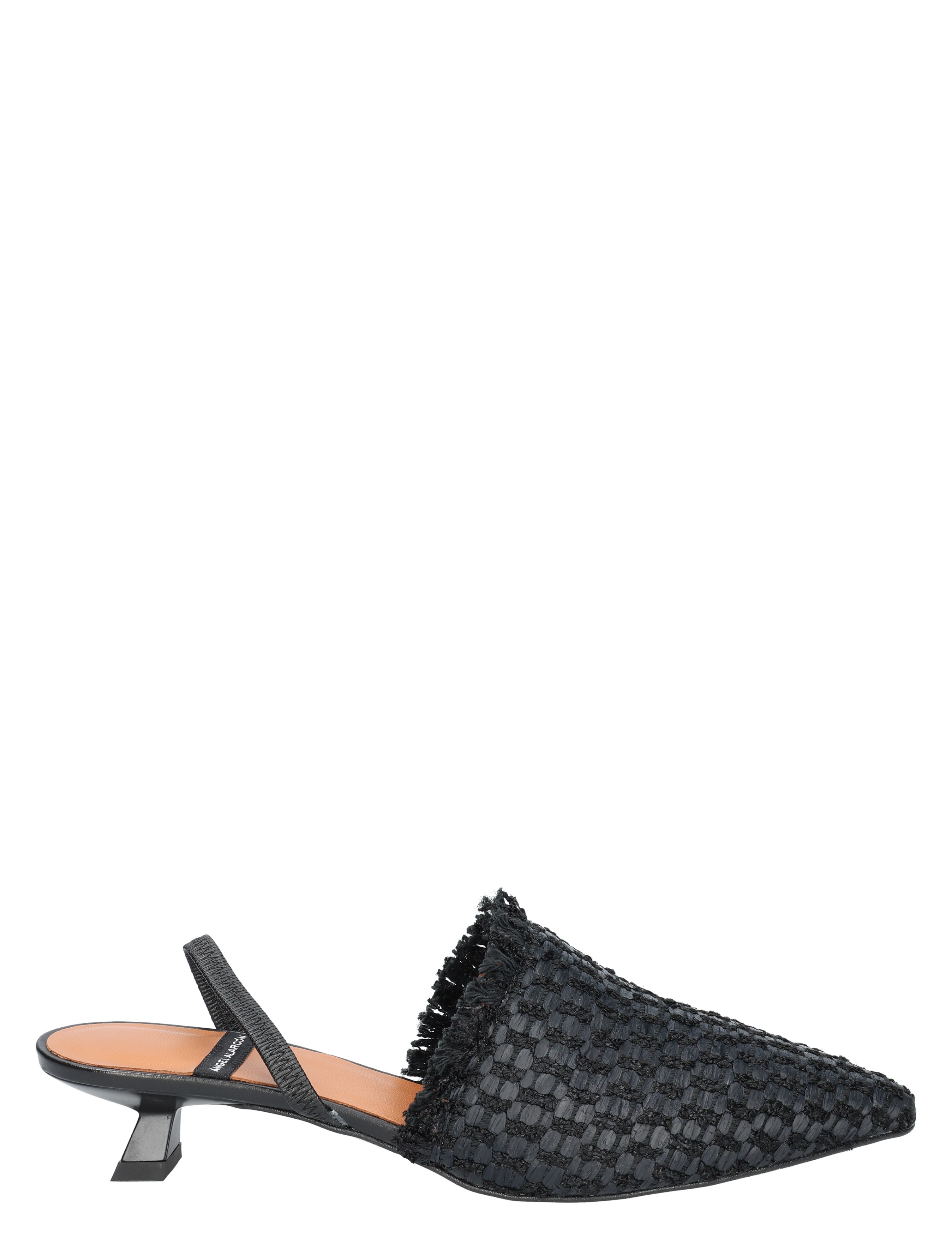 Angel Alarcon - 25009-530B Rafia Black - Dames - Ballerinas - 47947_11_1