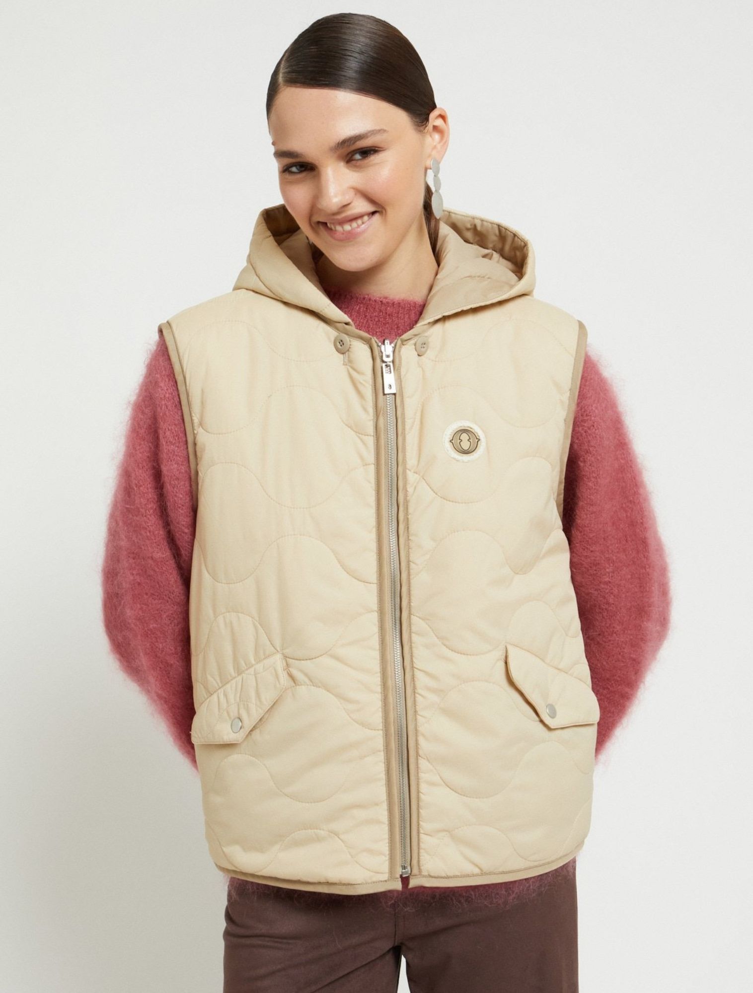 OttodAme - OG6143 Ecru - Dames - Jassen en Jacks - 48310_77_5