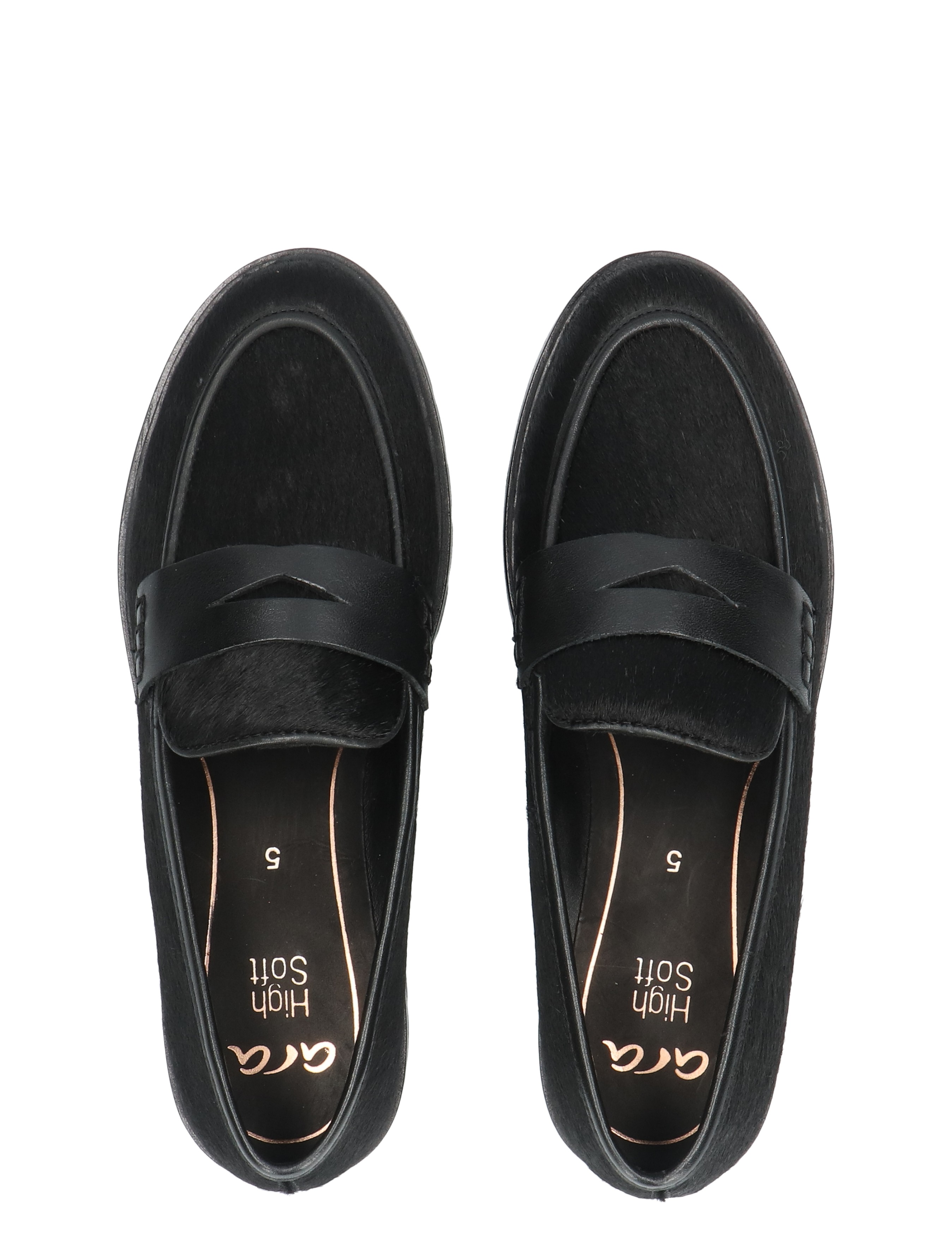 Ara - 12-11225-10 Black F-Wijdte - Dames - Loafers - 48811_11_7