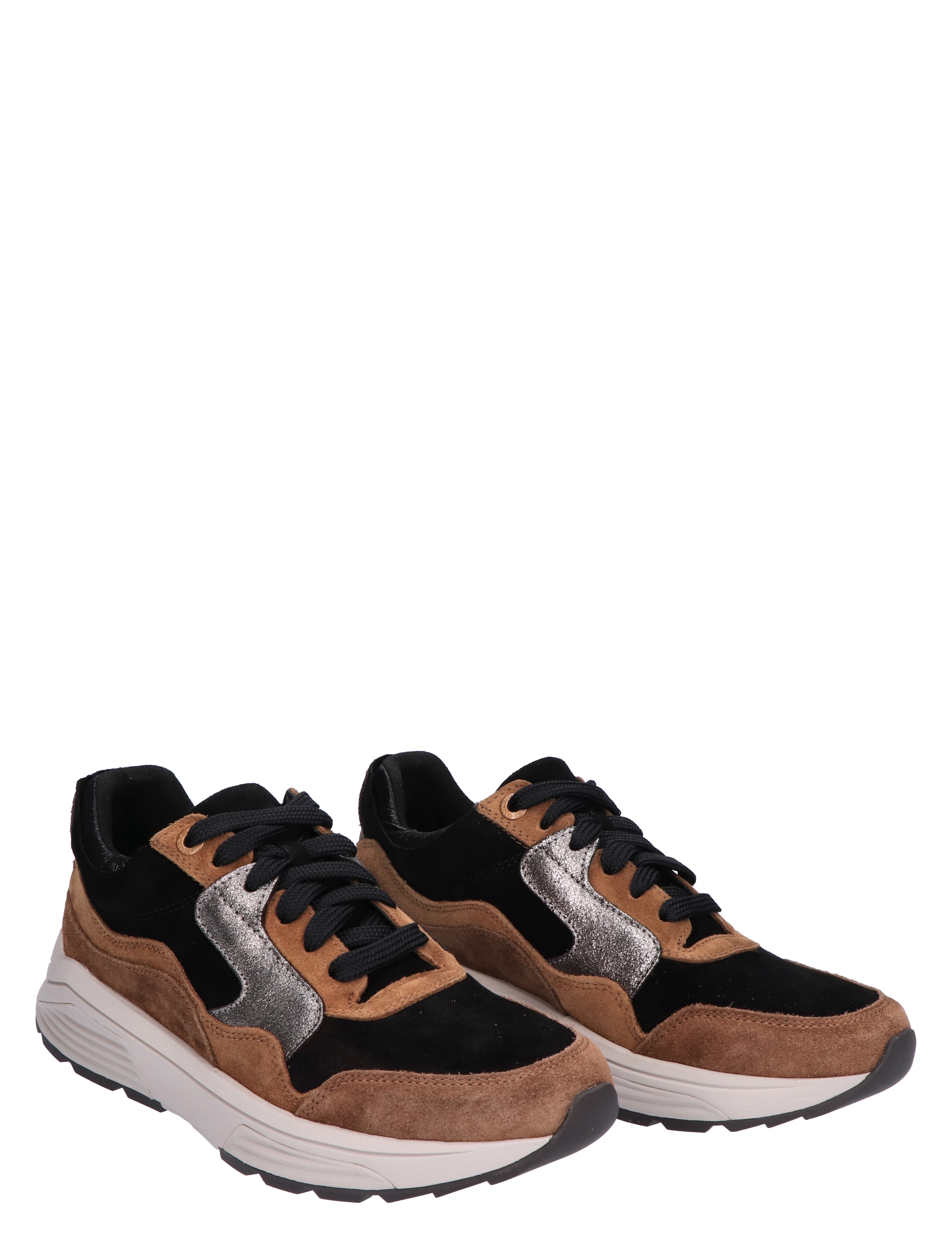 Xsensible - 33000.2 358 Brown Combi G-Wijdte - Dames - Veterschoenen - Casual Veterschoenen - 45792_21_5