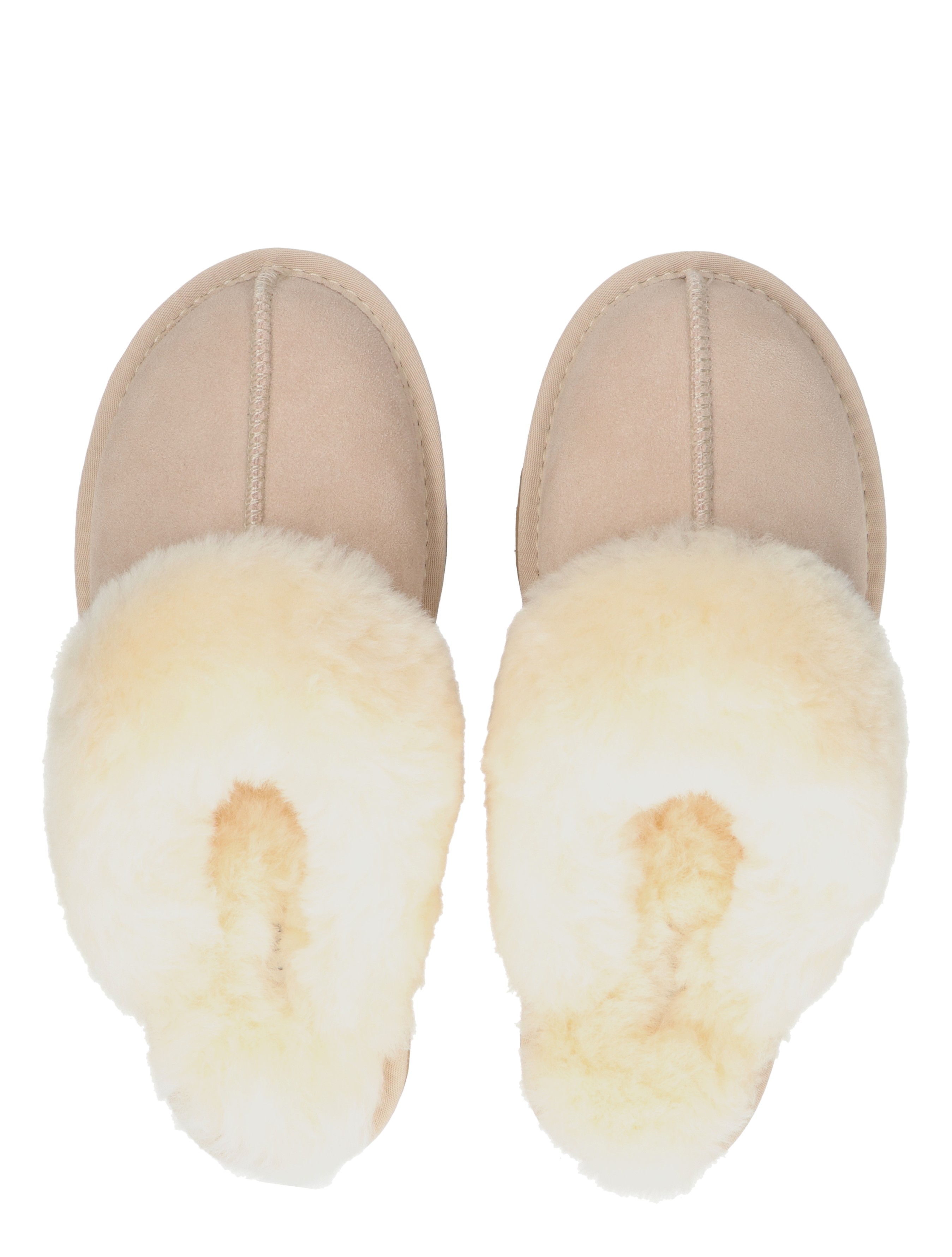 Cypres - Caiya 2545225 Sand Cow Suede - Dames - Pantoffels - 49479_77_6