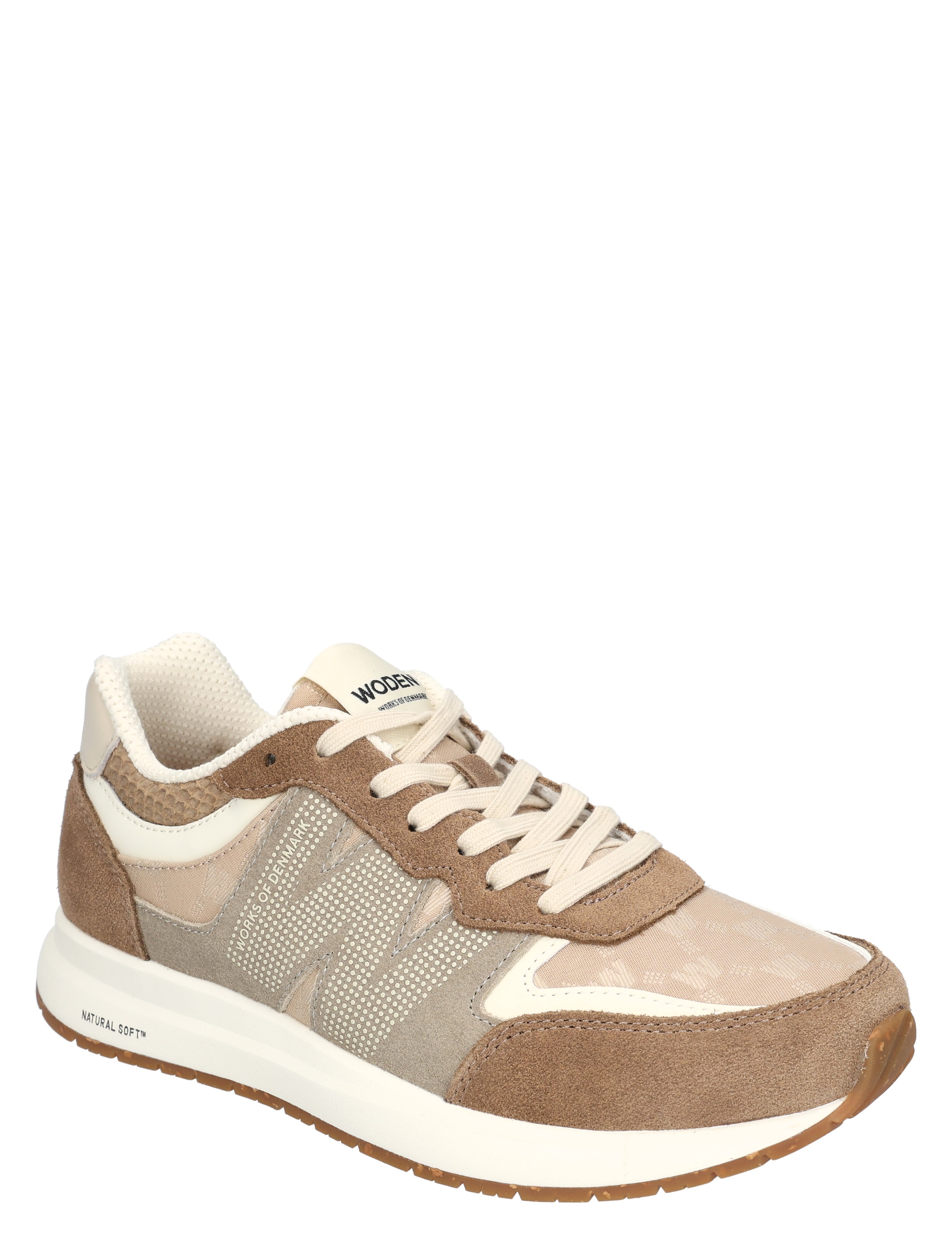 Woden - Rigmor WL677 852 Coffee Cream - Dames - Sneakers - Lage Sneakers - 49841_22_3