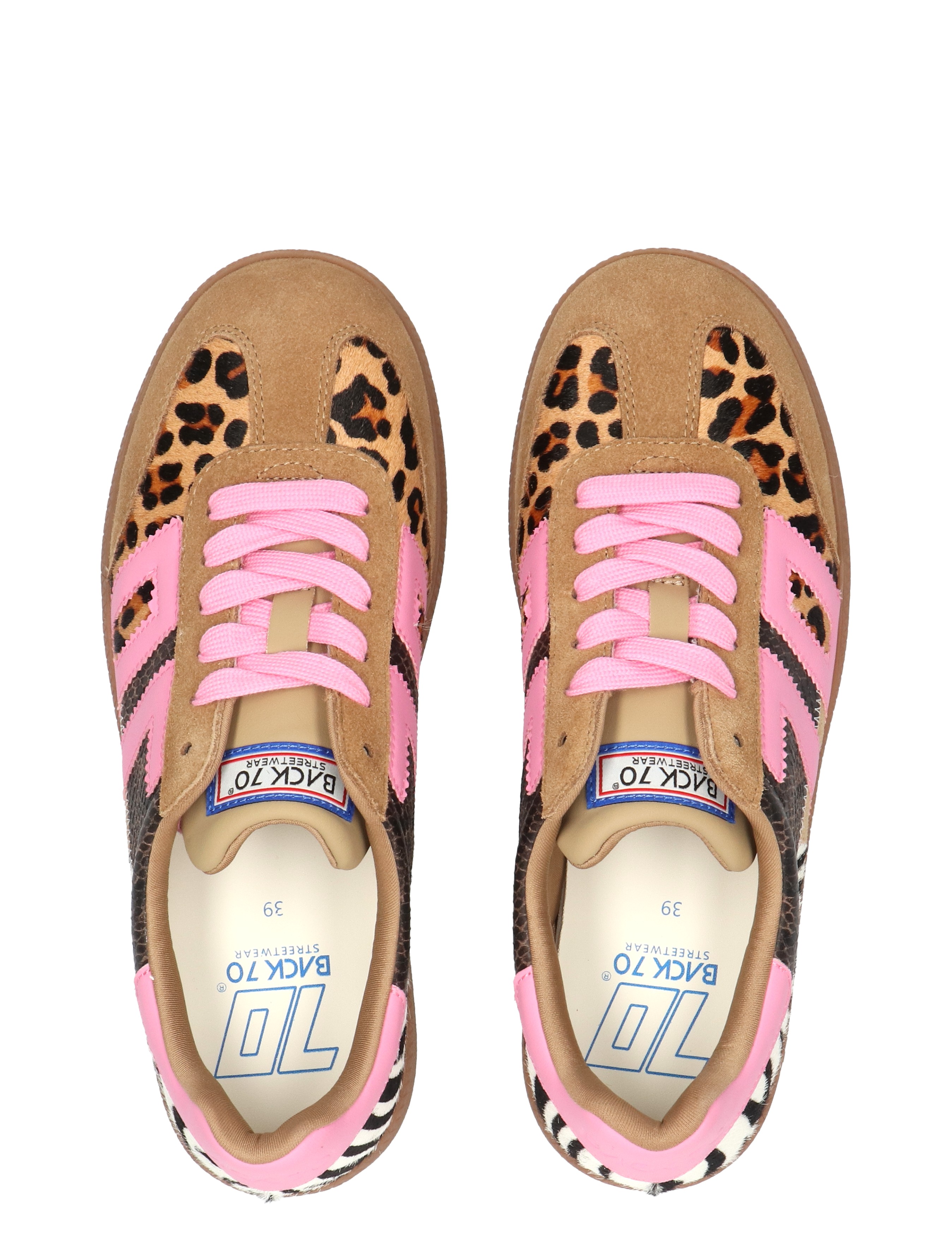Back 70 - Squid 02 Multi Leopard Zebra - Sneakers - Dames - Lage Sneakers - 48920_22_7