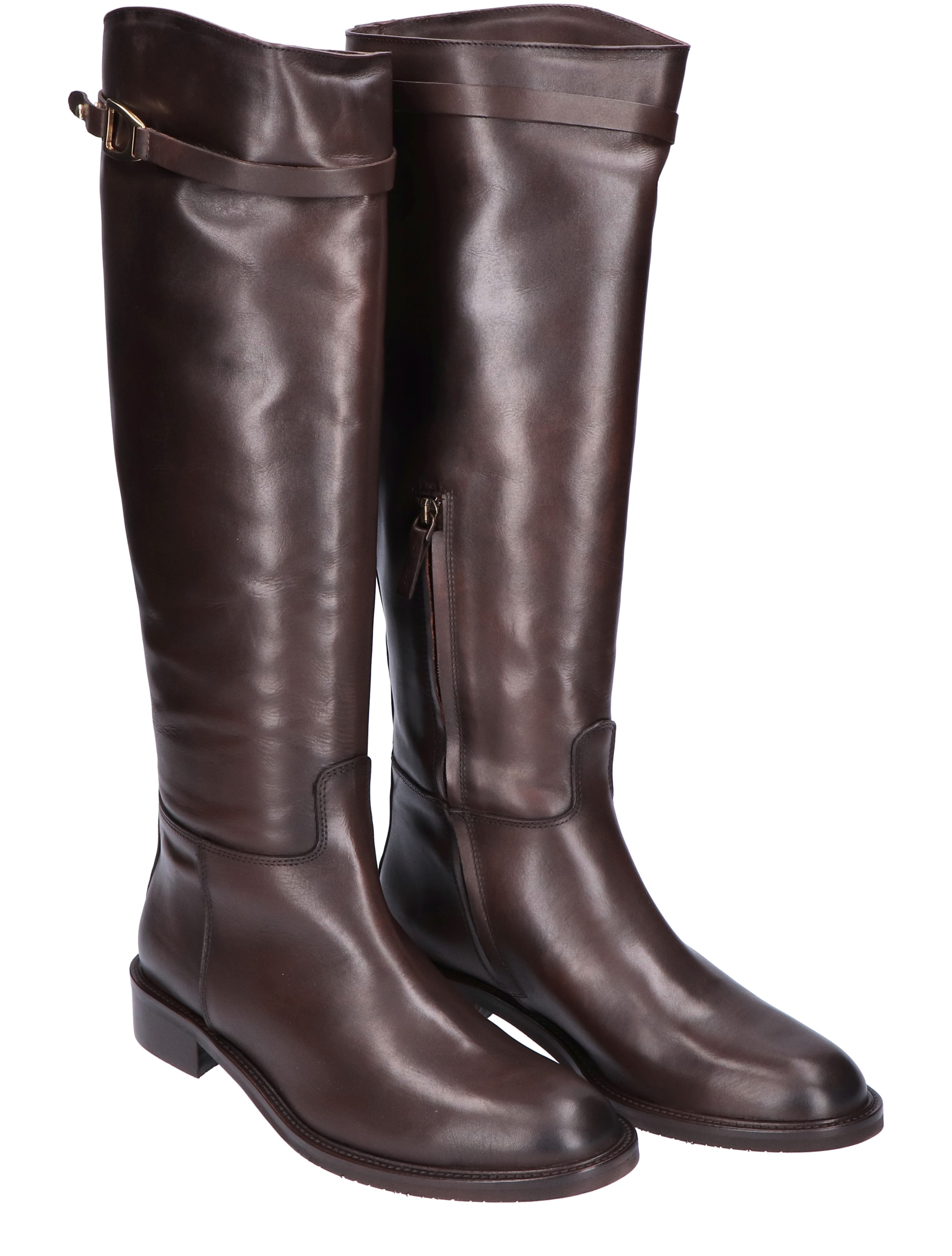 Julie Dee - GD704 Brown - Dames - Boots - Lange Laarzen - 46187_22_5