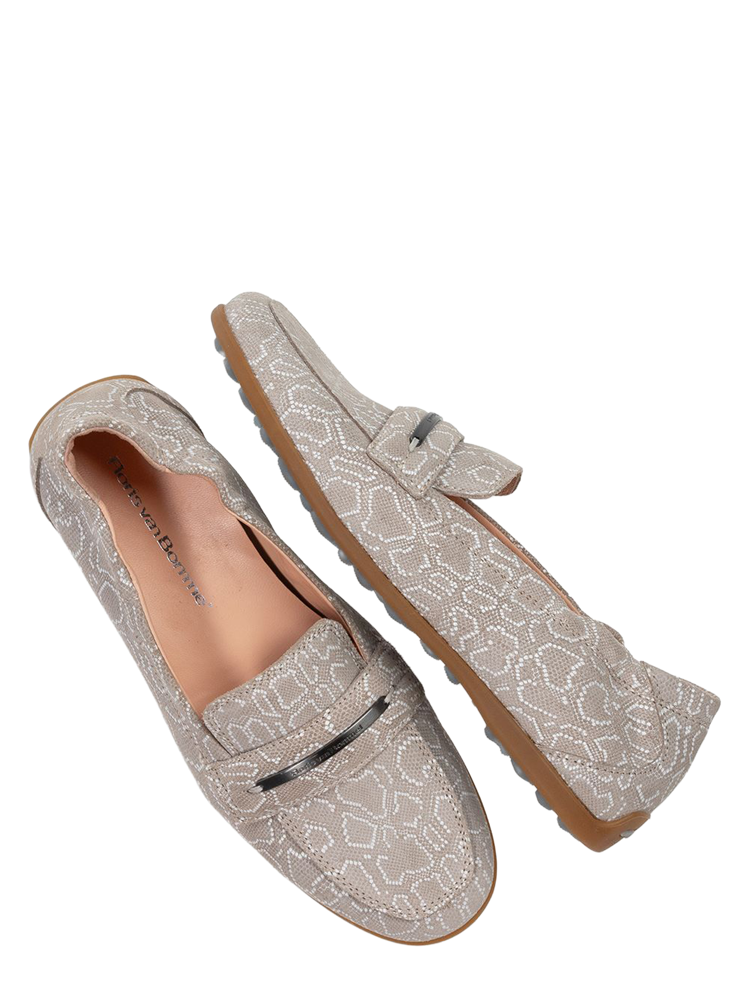 Floris van Bommel - Sitti 40039 03.07 Taupe - Dames - Loafers - 51502_77_3