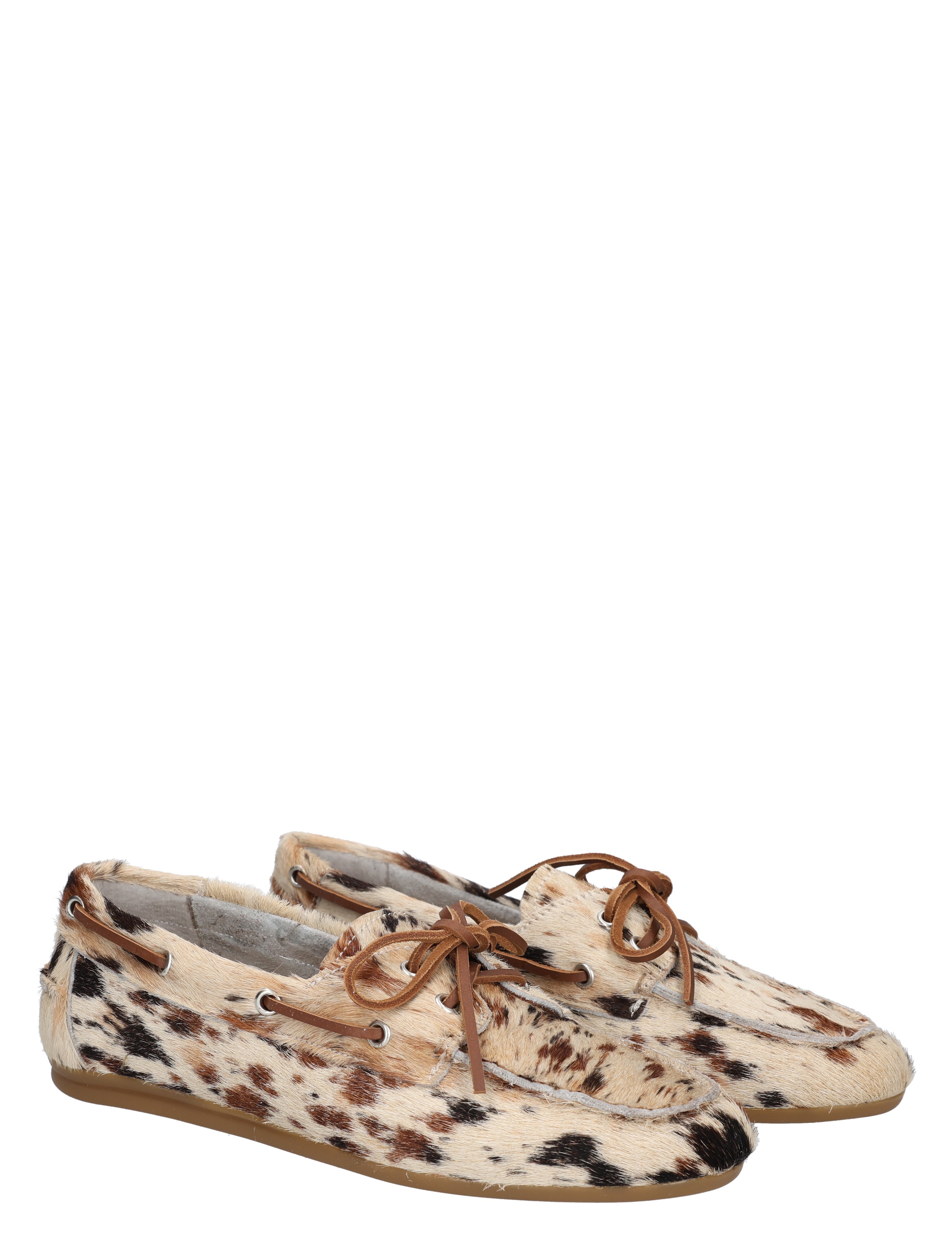 Toral Shoes - Kimana Ponyhair Jungle Beige Brown - Dames - Loafers - 49647_72_5