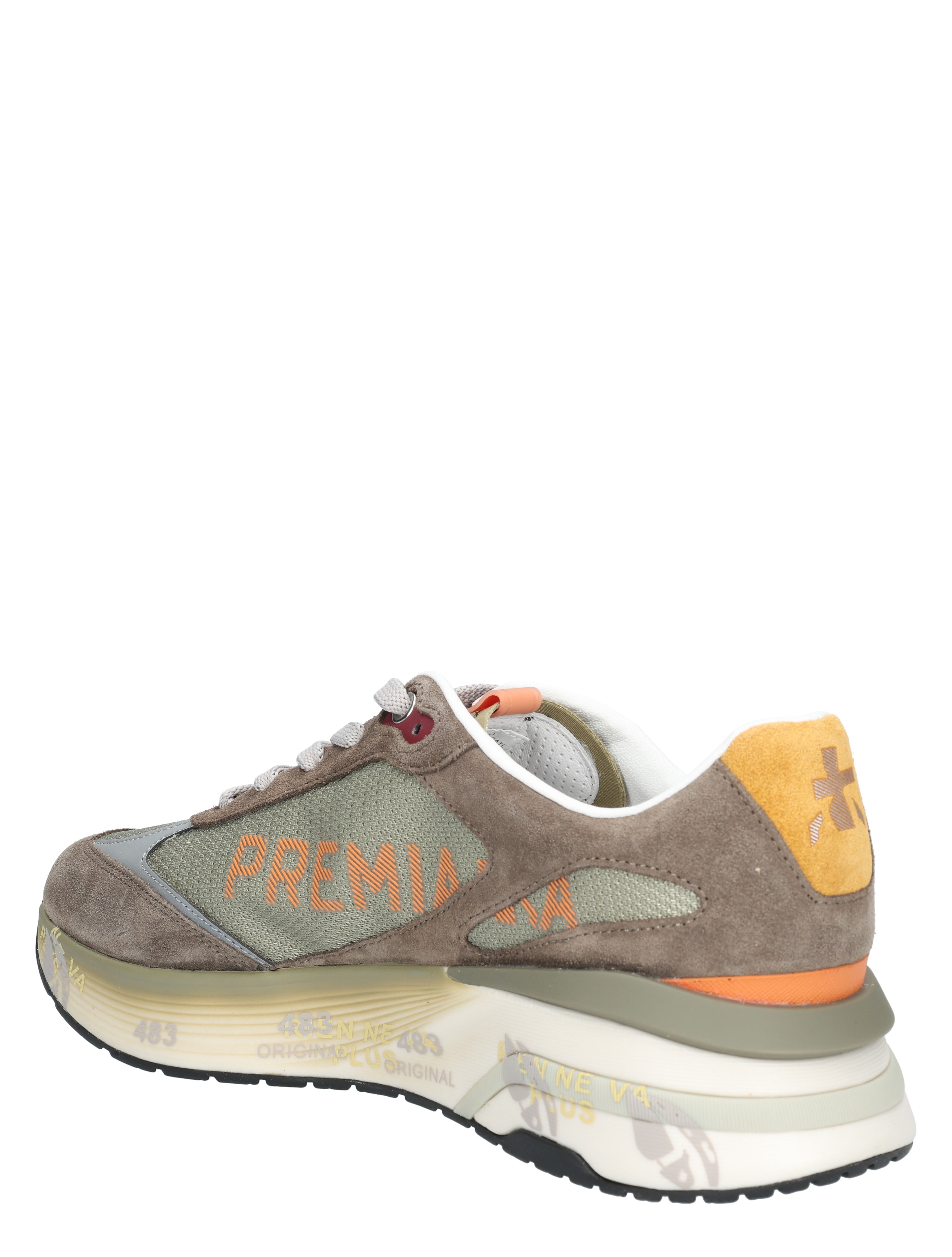 Premiata - Moerun Men 7871 Beige - Heren - Lage Sneakers - Sneakers - 48846_77_4