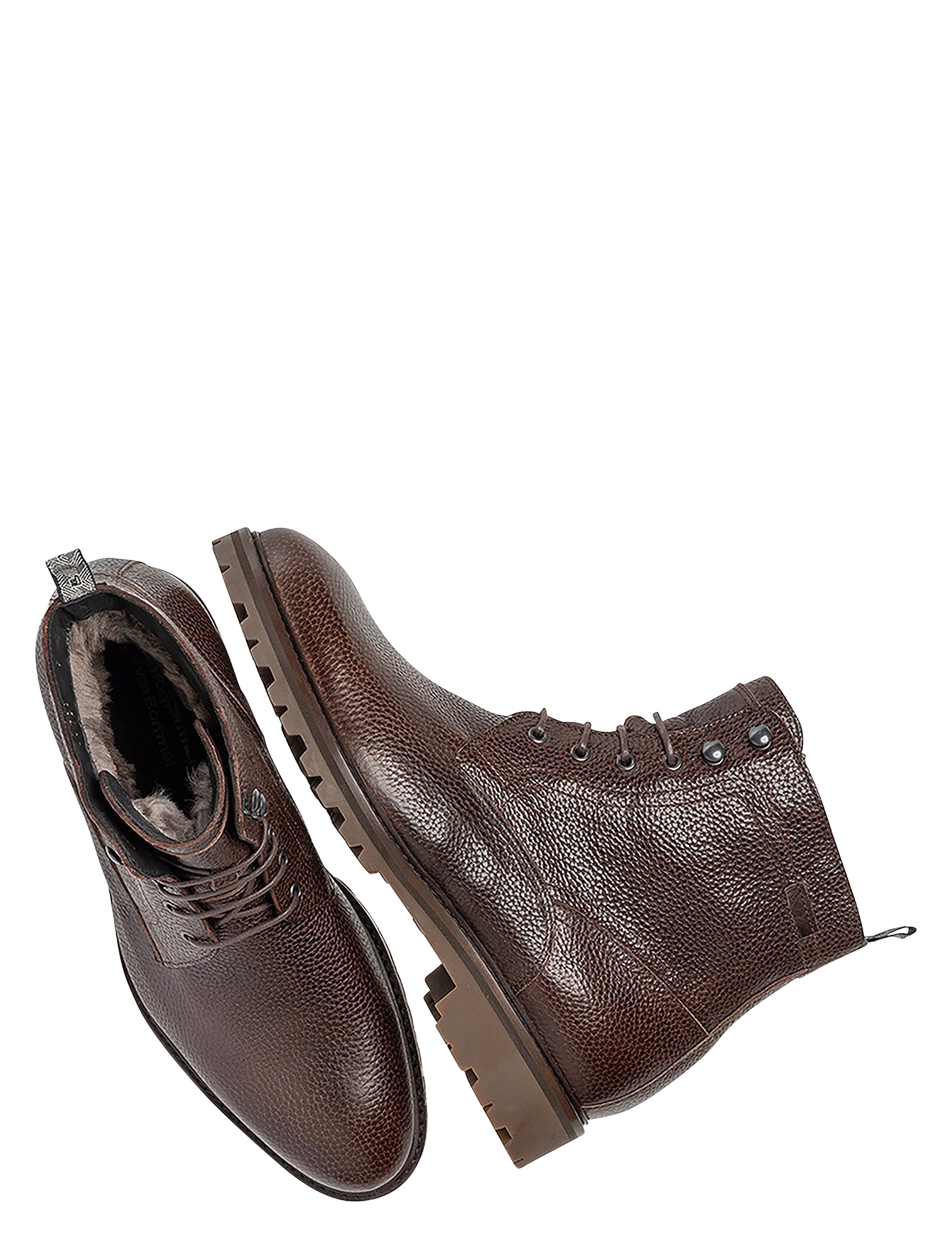 Floris van Bommel - Sturdi SFM-80033 07.11 Brown G+ Wijdte - Heren - Boots - Veter Boots - 50149_22_3