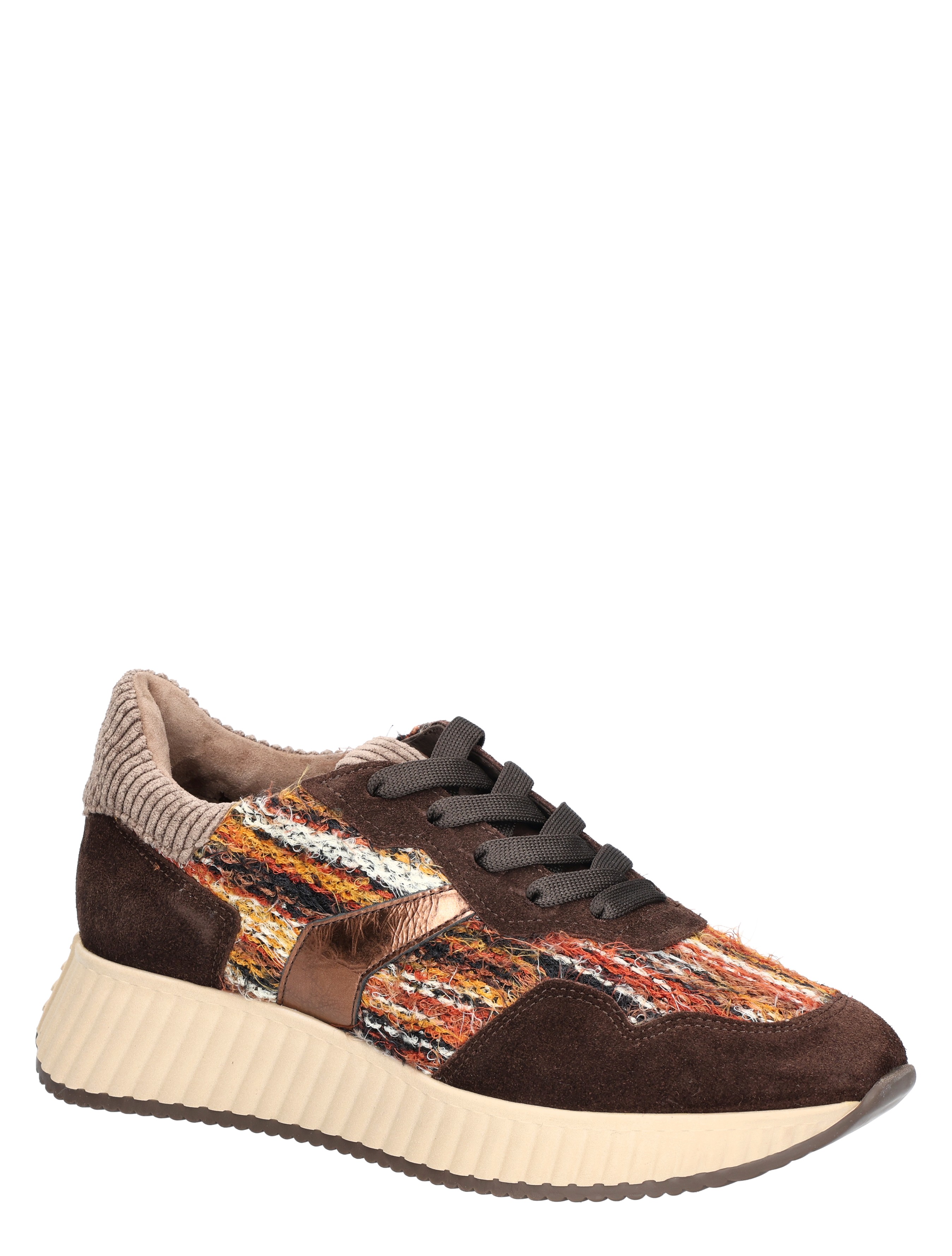 Softwaves - 8.95.20 Brown - Sneakers - Dames - Lage Sneakers - 48885_22_3