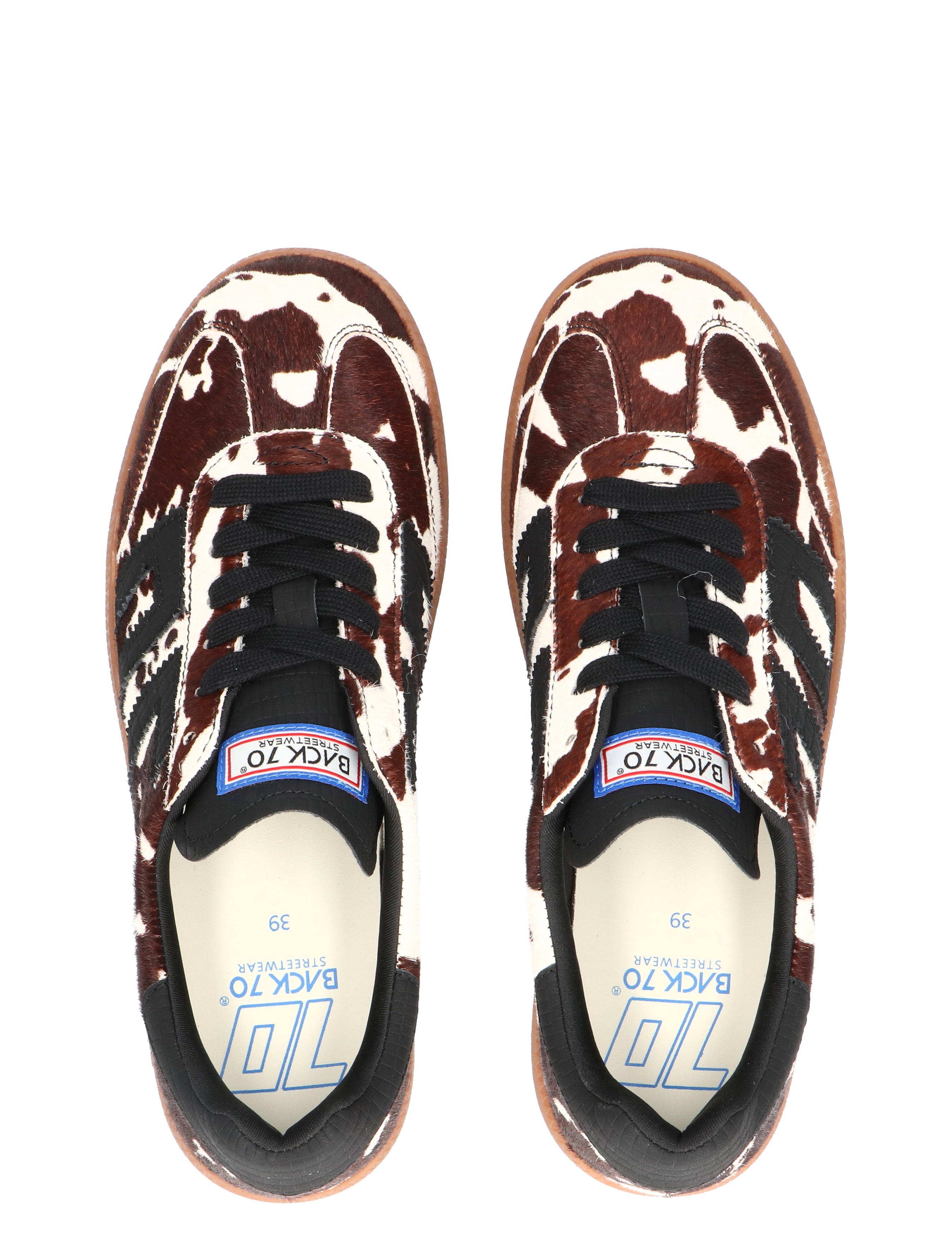 Back 70 - Cloud CL10 Cow Black White - Sneakers - Dames - Lage Sneakers - 48918_18_7