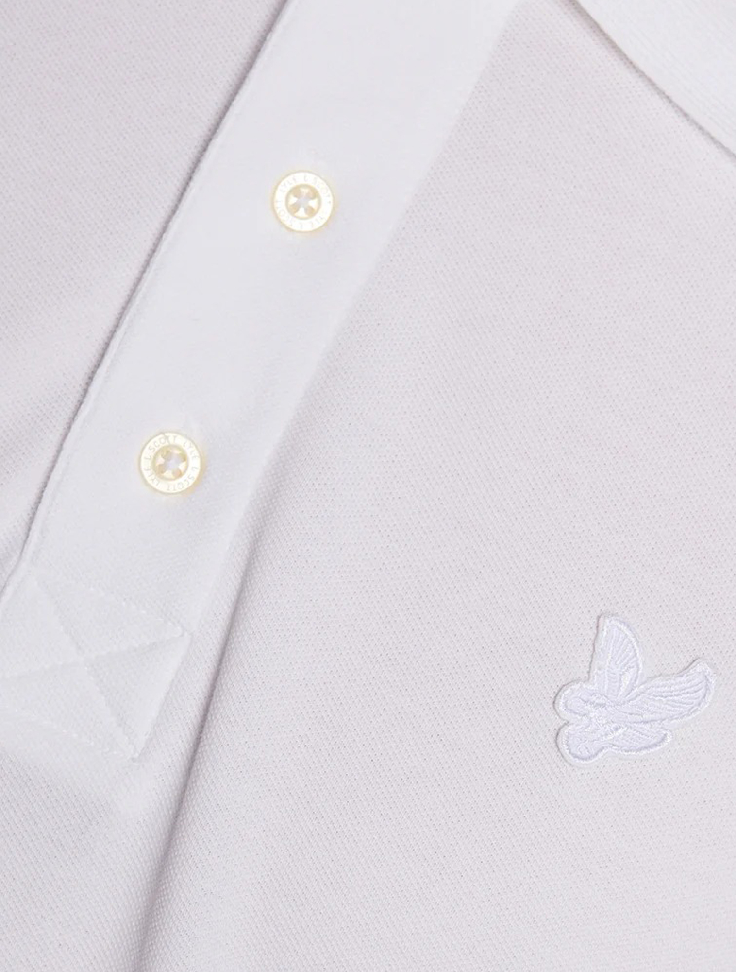 Lyle and Scott - Superfine Polo Shirt White - Heren - T-Shirts & Polos - 49955_88_3