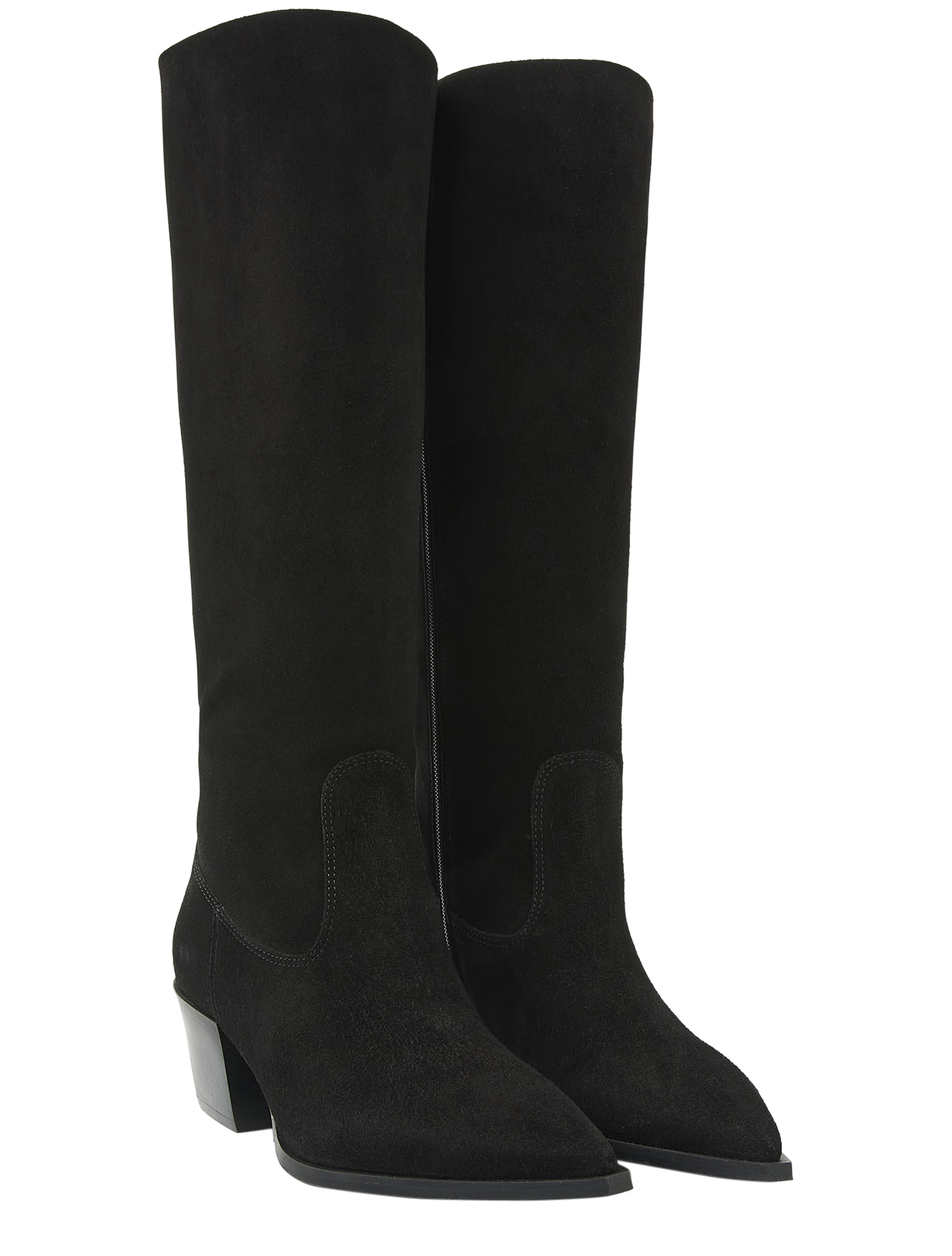 VIA VAI - Kate Elena 62352 01-900 Black - Dames - Boots - Lange Laarzen - 50083_11_2