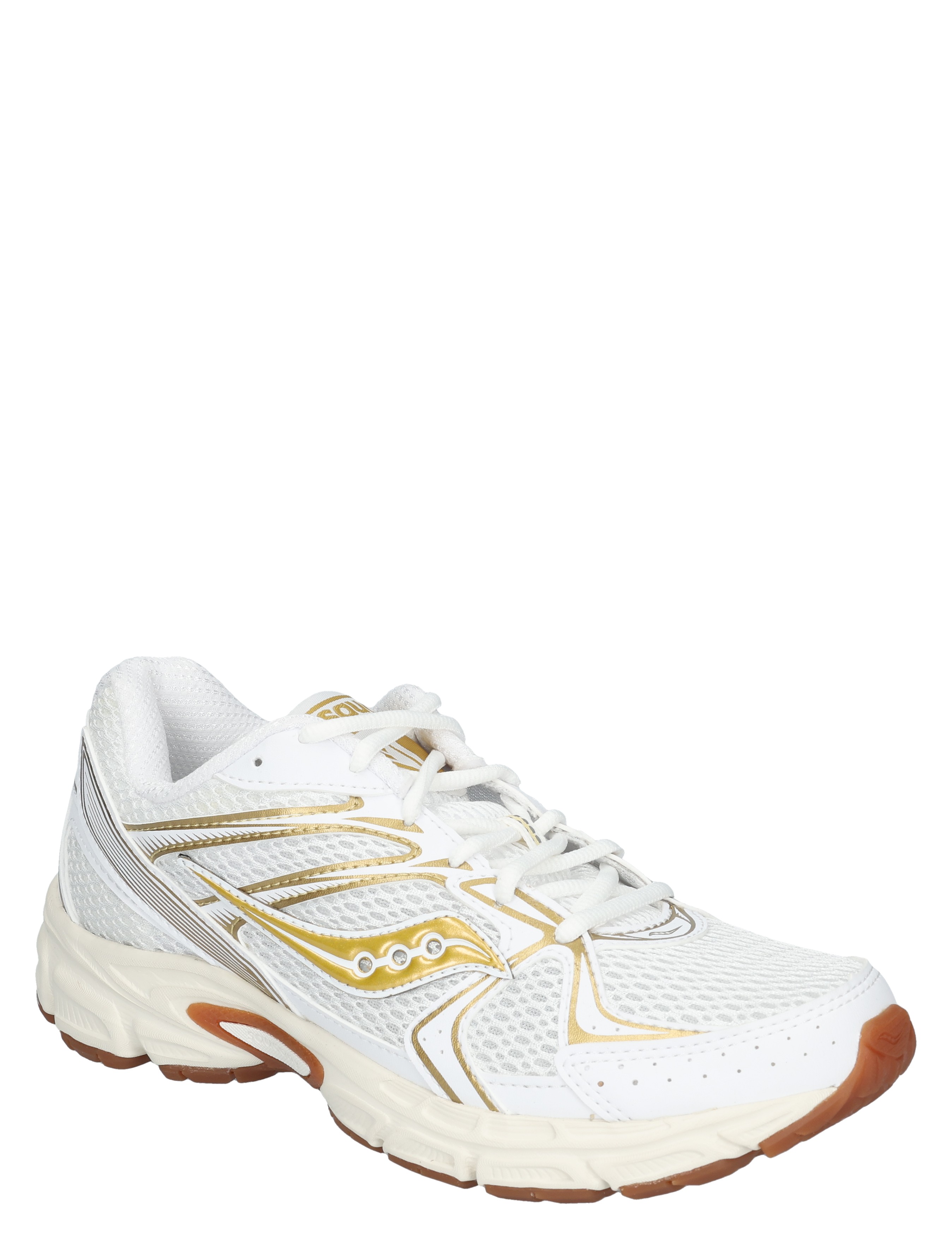 Saucony - Ride Millenium Women 43 White Bronze - Dames - Sneakers - Lage Sneakers - 49683_85_3