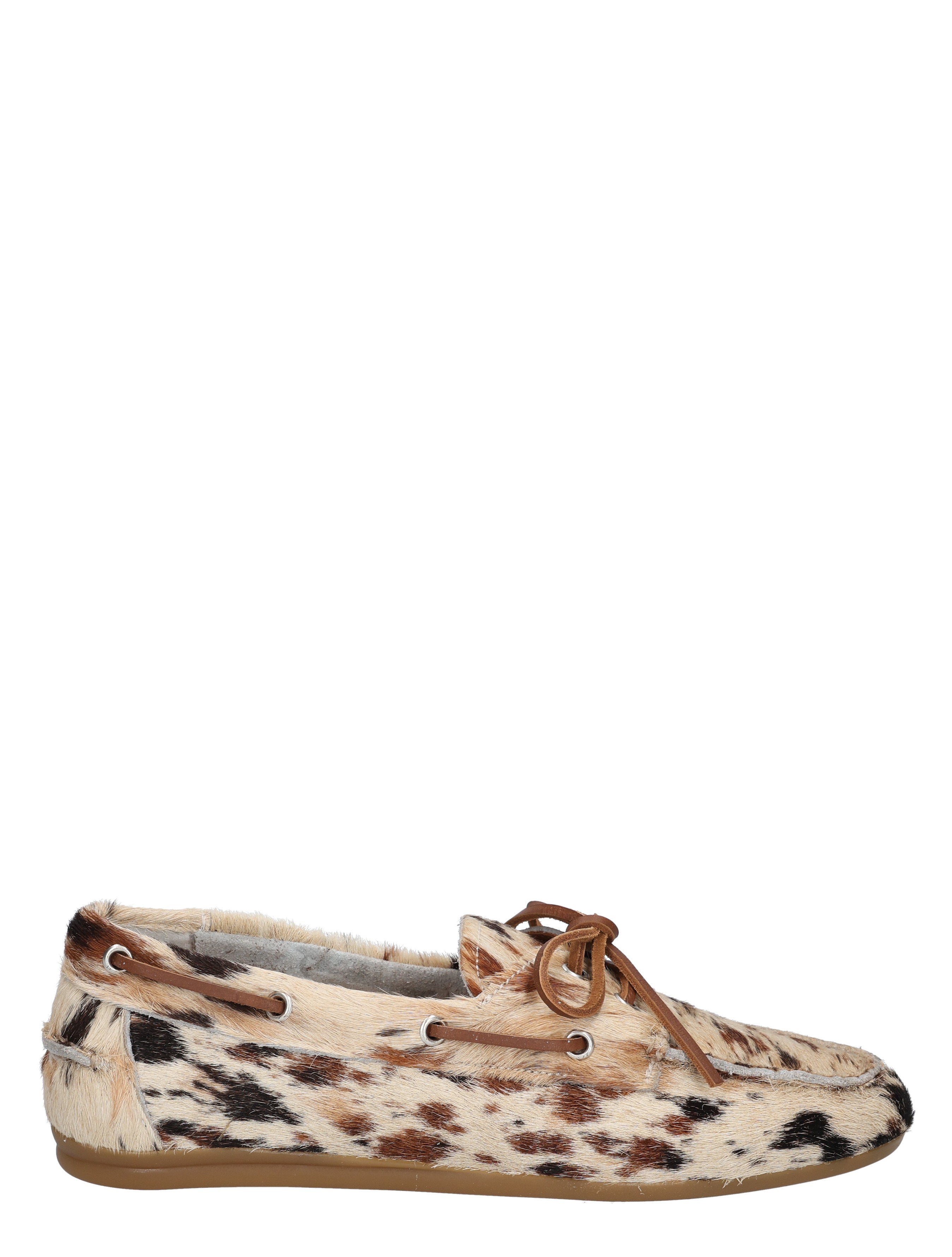 Toral Shoes - Kimana Ponyhair Jungle Beige Brown - Dames - Loafers - 49647_72_1