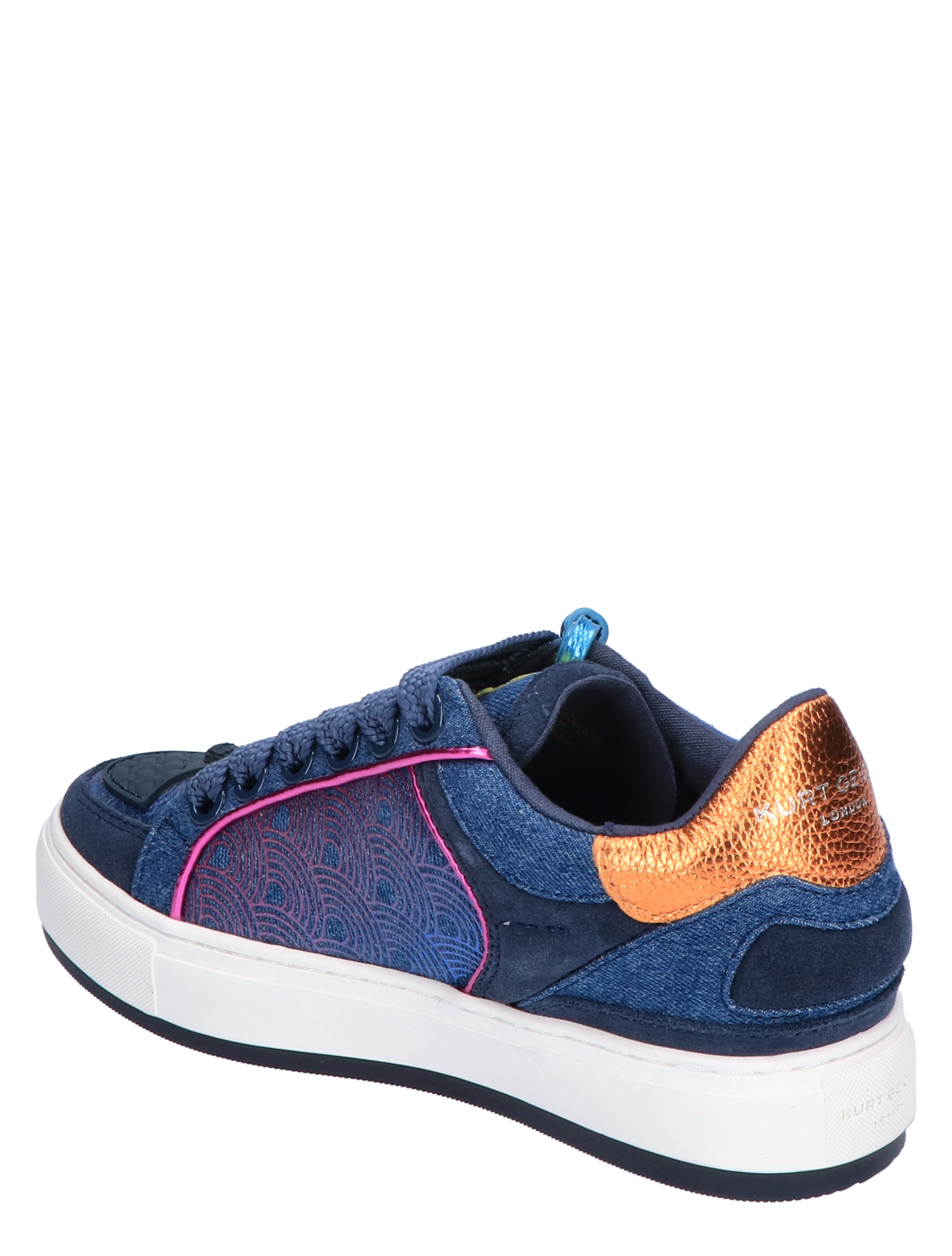 Kurt Geiger - Southbank Tag Sneaker Blue Other - Sneakers - Dames - Lage Sneakers - 46408_33_4