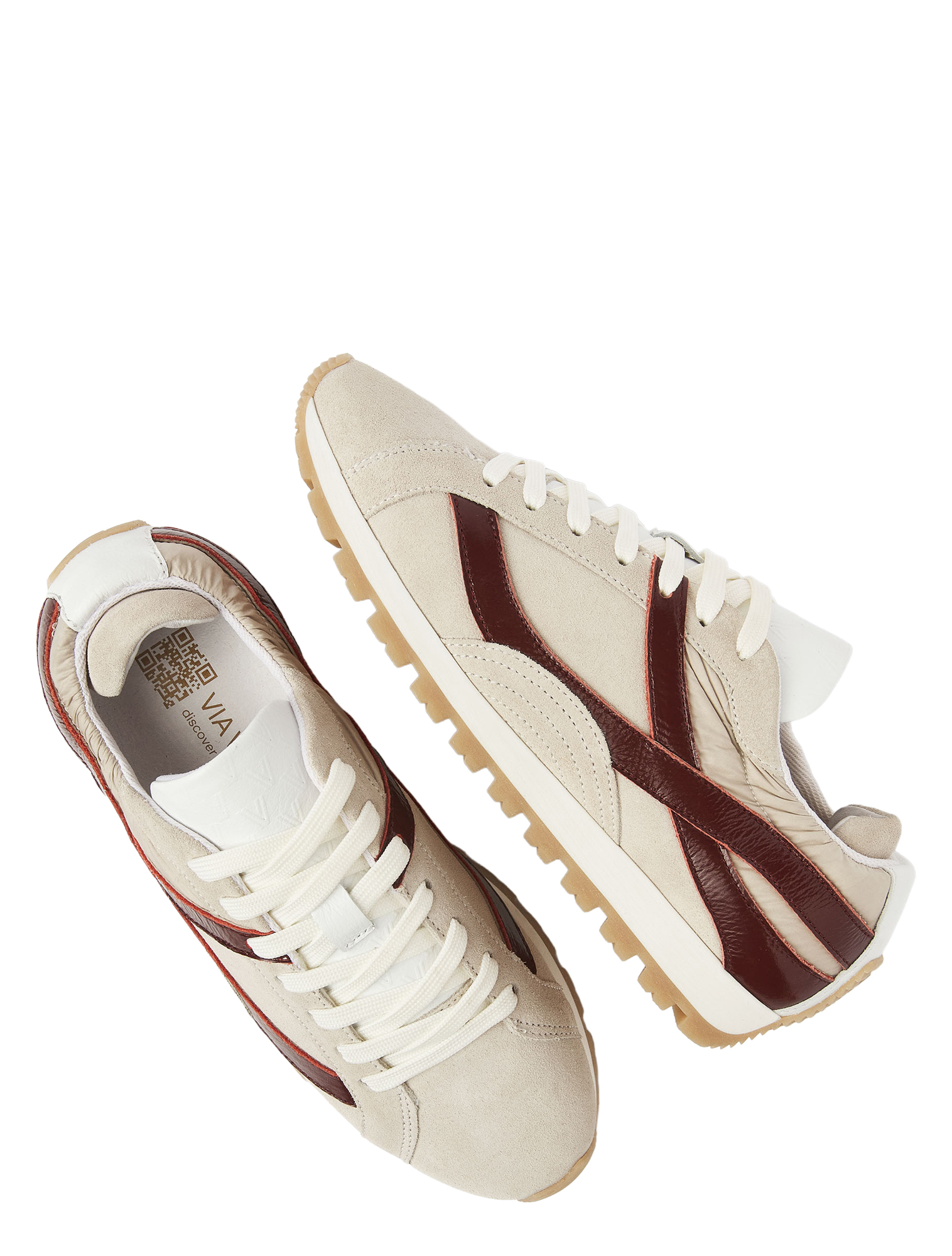 VIA VAI - 62414 Scott Nala 01-200 Sierra Calcare - Sneakers - Dames - Lage Sneakers - 51375_74_4