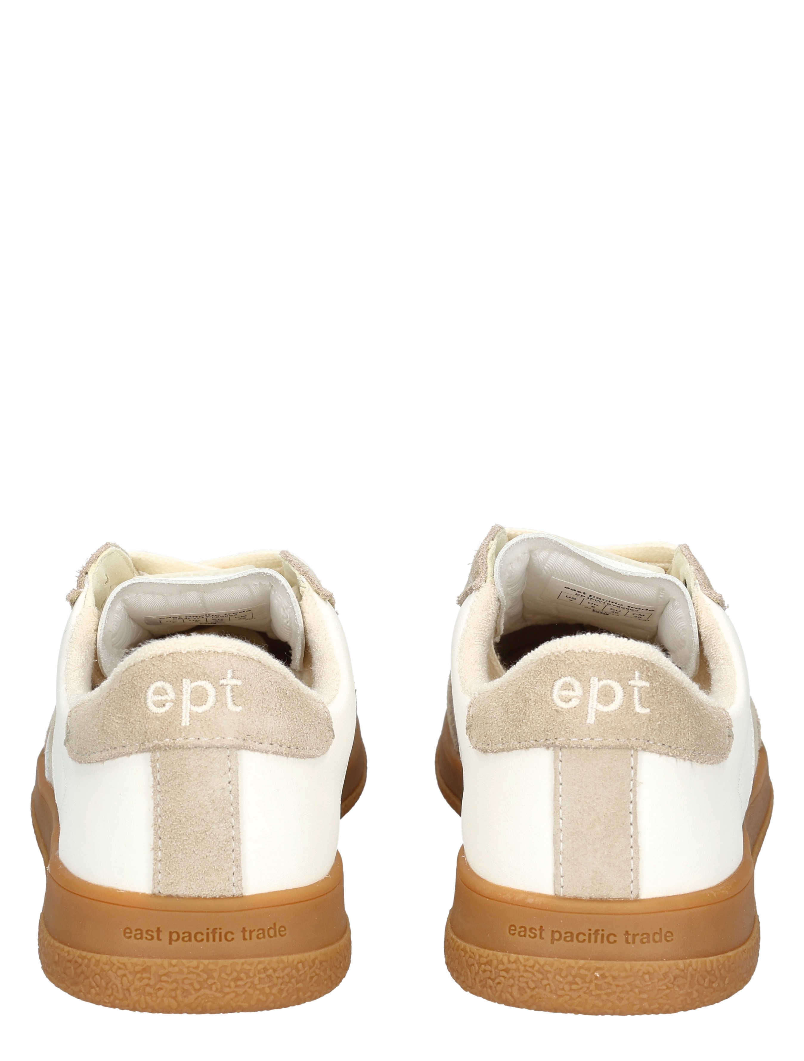 East Pacific Trade - Santos Women Beige White - Sneakers - Dames - Lage Sneakers - 50371_87_7