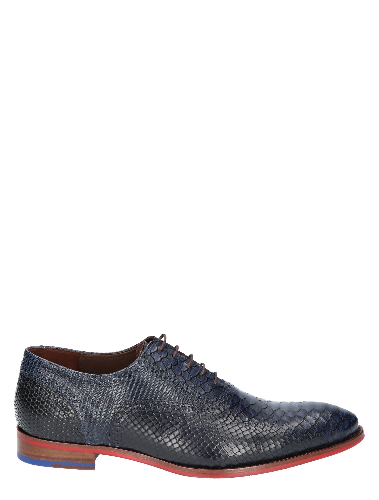 Floris van Bommel - De Stapper SFM-30238 05.17 Dark Blue G+ Wijdte - Heren - Veterschoenen - Nette Veterschoenen - 26970_33_1