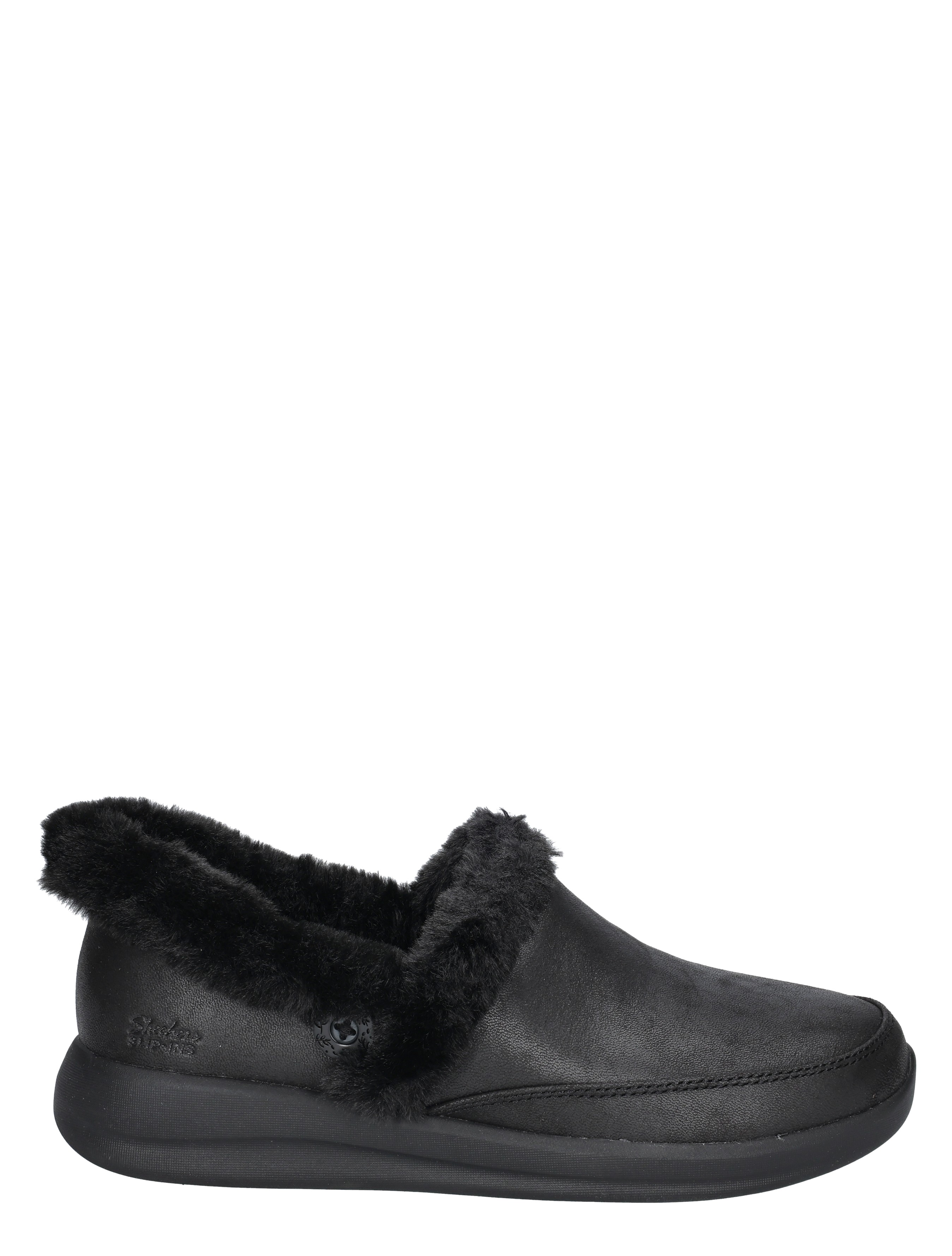 Skechers - Slip-In Cozy Escape Black - Dames - Pantoffels - 51596_11_1