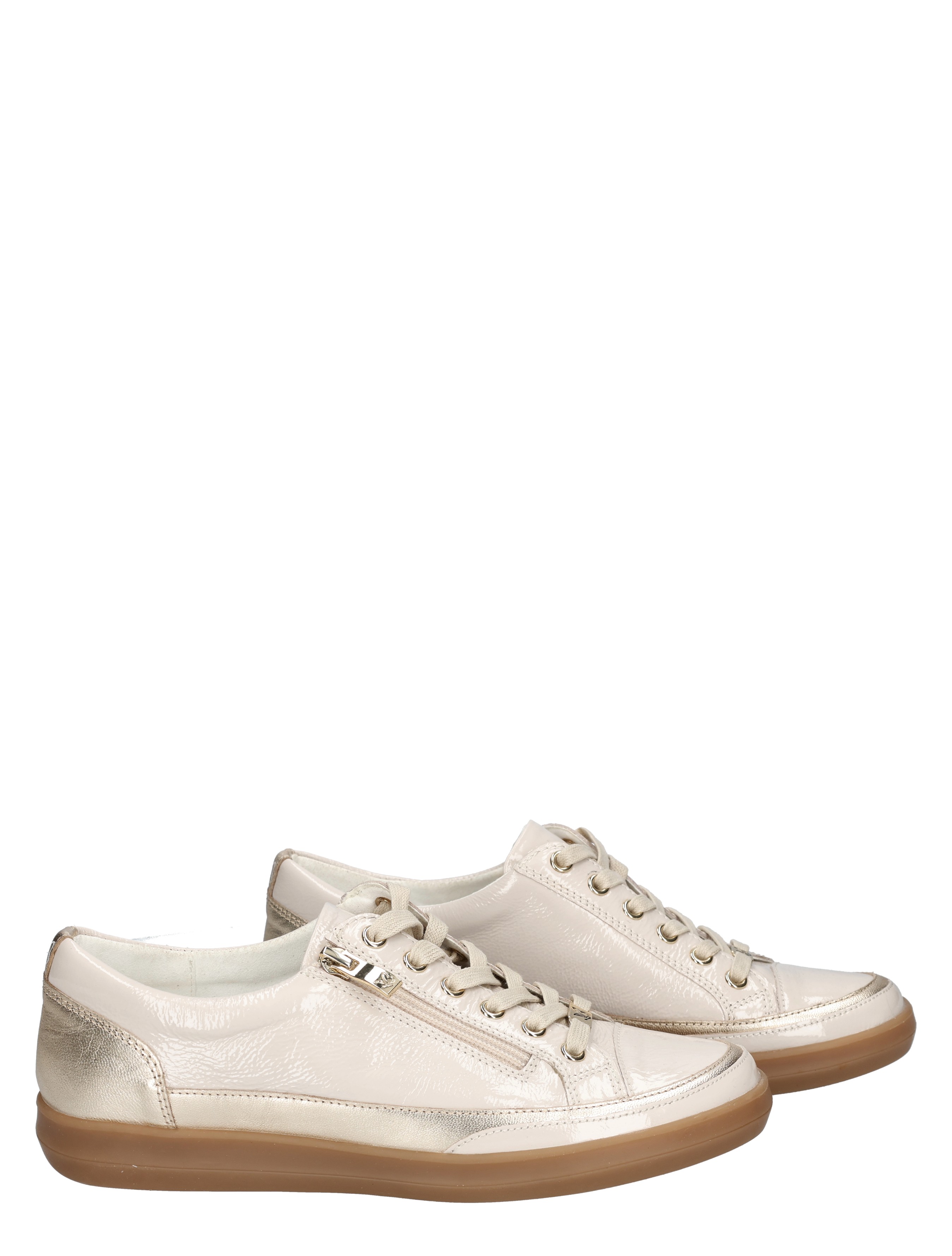 Caprice - 23706 492 Cream/Gold - Dames - Veterschoenen - Casual Veterschoenen - 50724_77_6
