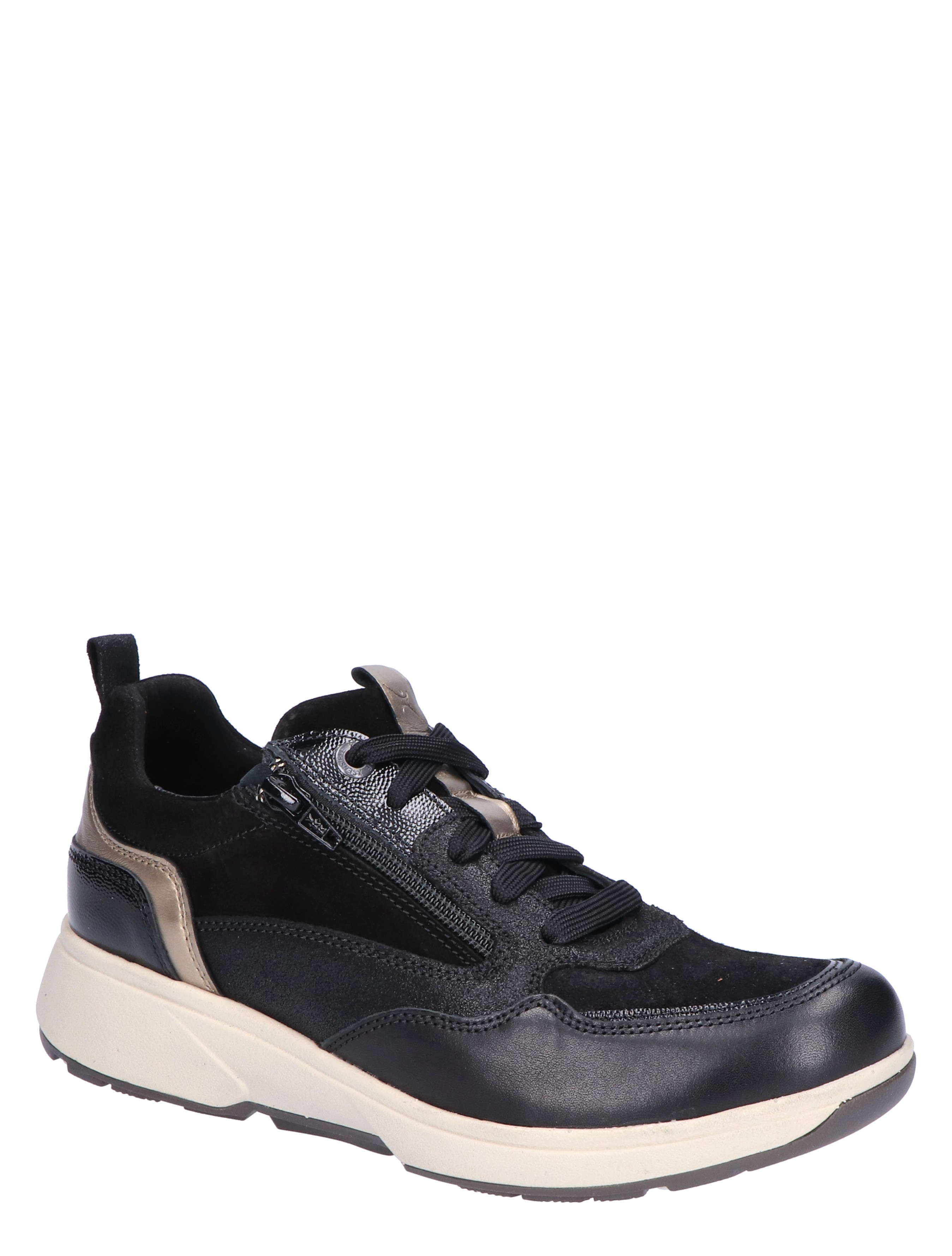 Xsensible - Grenoble 30215.2 084 Black Combi H-Wjidte - Dames - Veterschoenen - Casual Veterschoenen - 45799_11_3