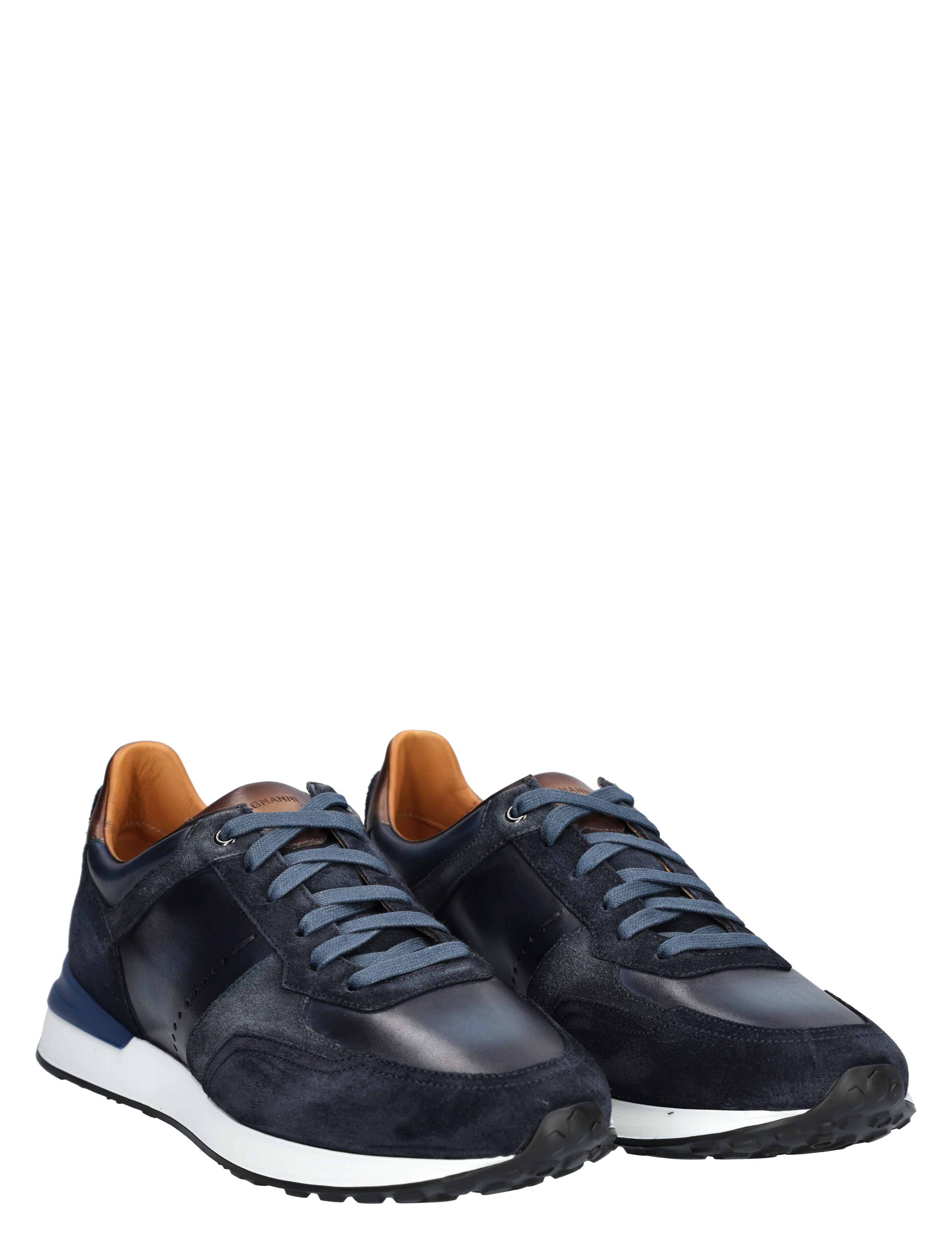 Magnanni - 24747 Blue - Heren - Veterschoenen - Casual Veterschoenen - 49119_33_5