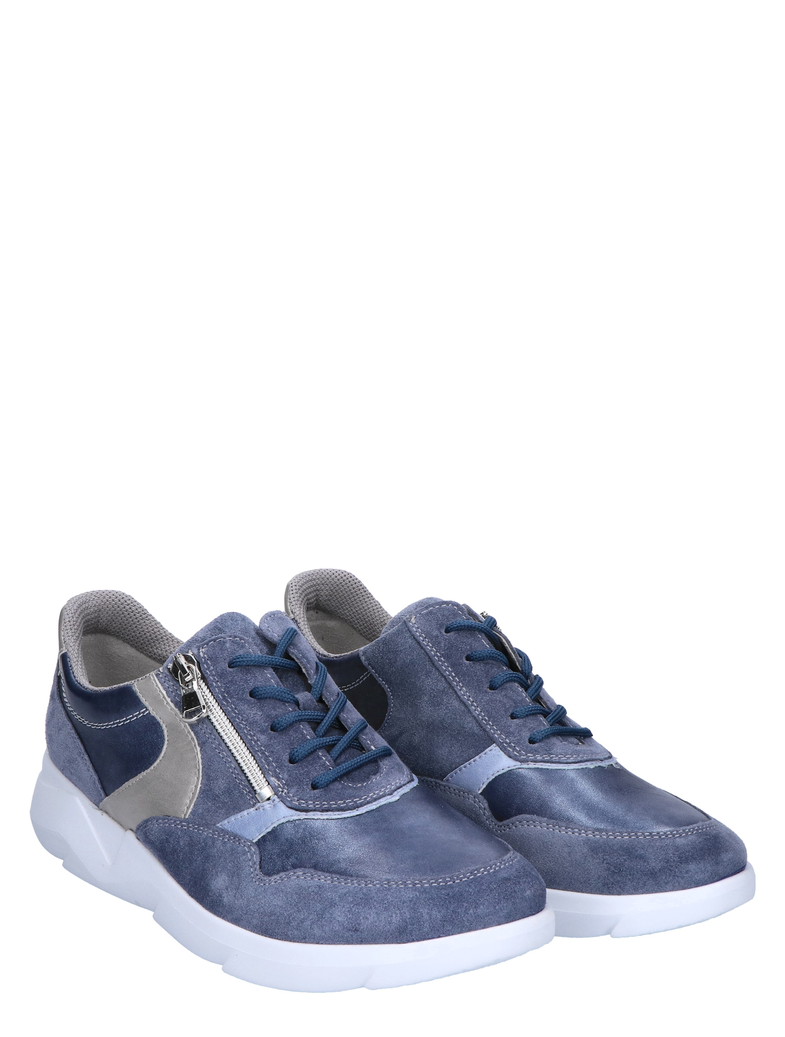 Waldlaufer - 668001 Pearl Jeans Blue K-Wijdte - Dames - Veterschoenen - Casual Veterschoenen - 47499_33_5