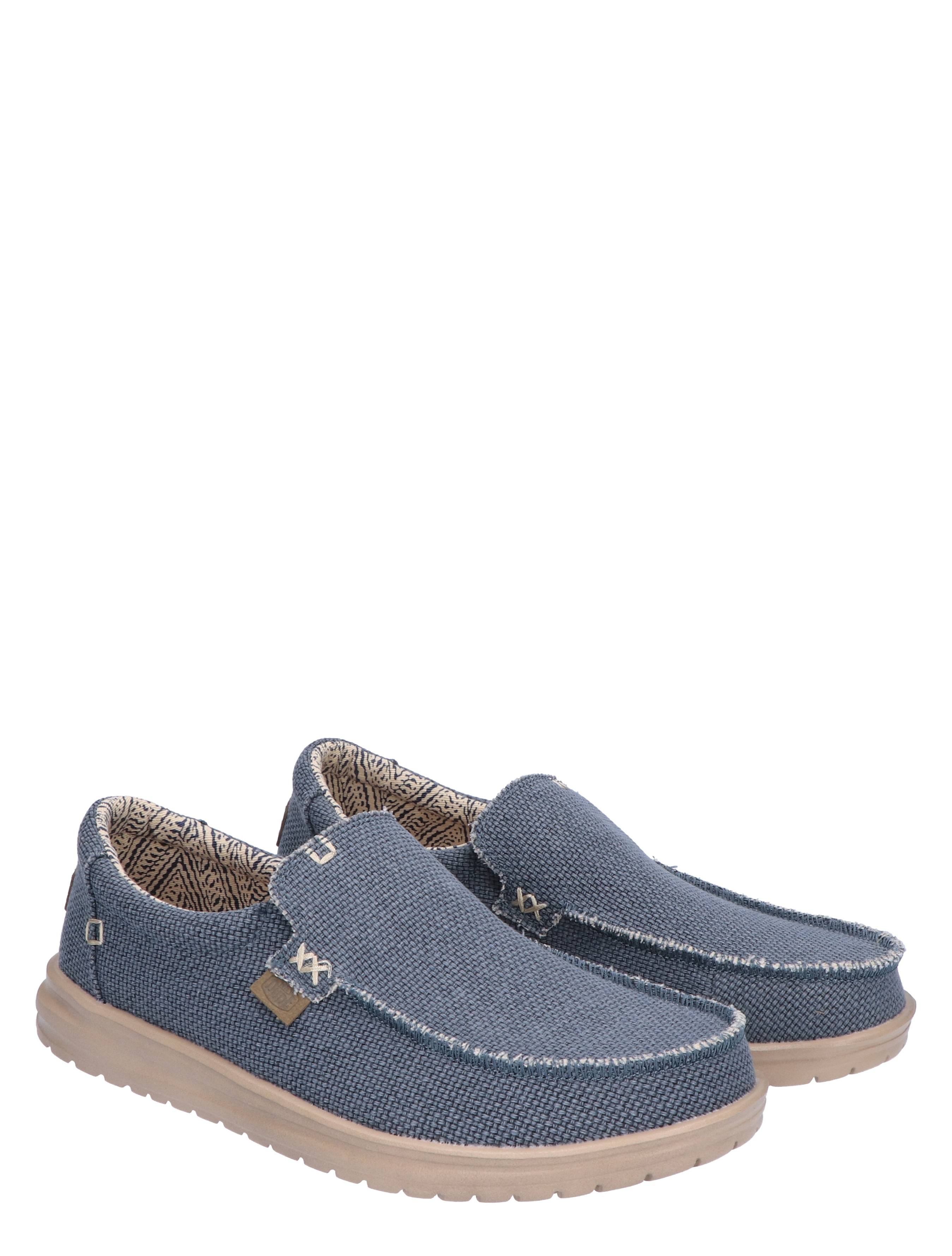 Hey Dude - Mikka Braides Deep Blue - Heren - Lage Sneakers - Sneakers - 47236_33_5