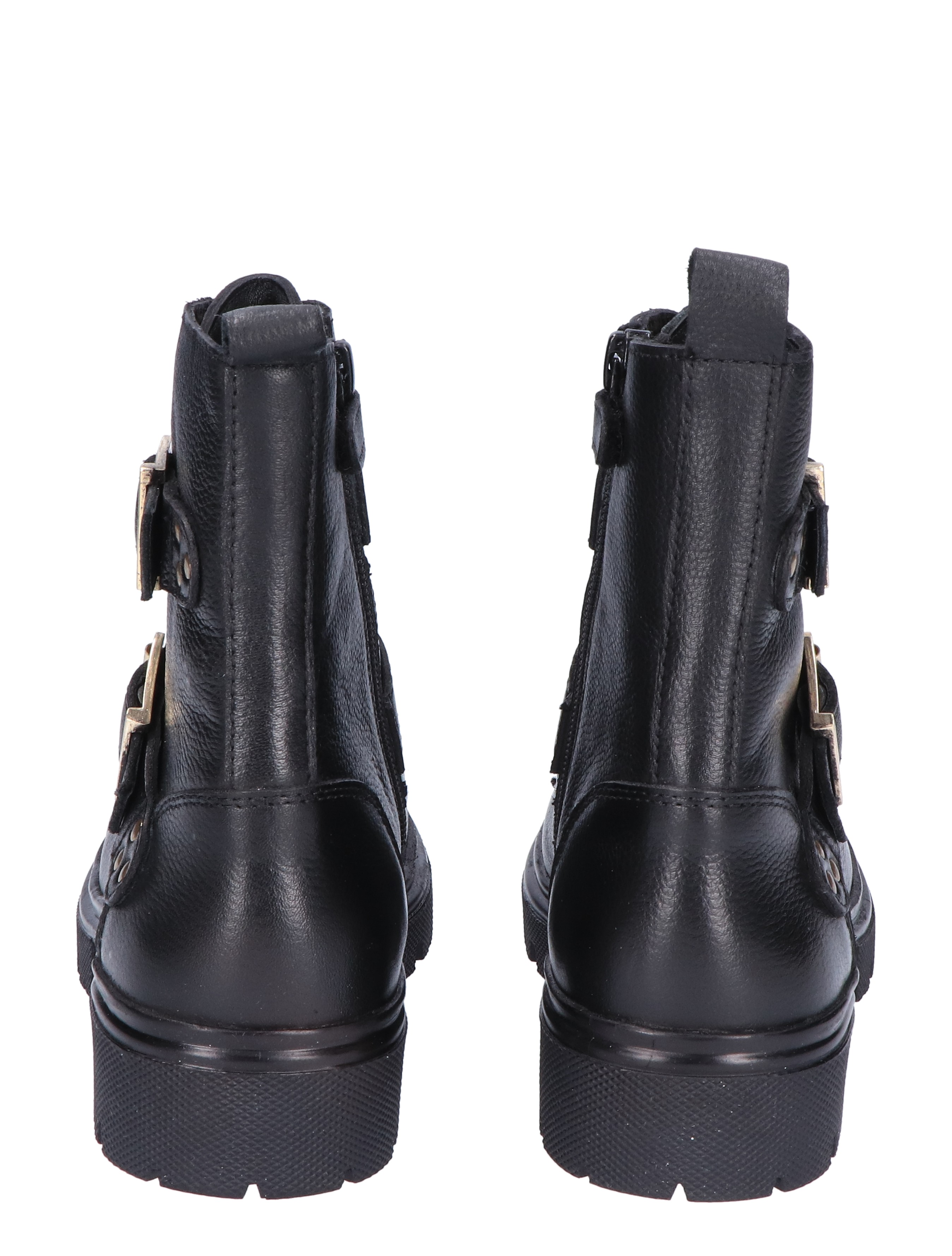 Braqeez - 424783 424783 589 Black - Meisjes - Boots - Biker Boots - 45736_11_6